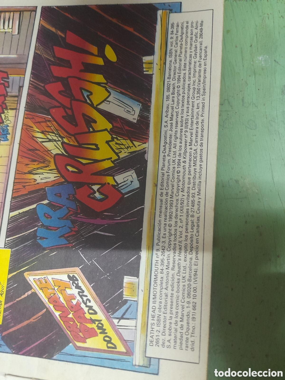 C&oacute;mics: Deaths head II ,n&uacute;meros 4 y 9 - Foto 5