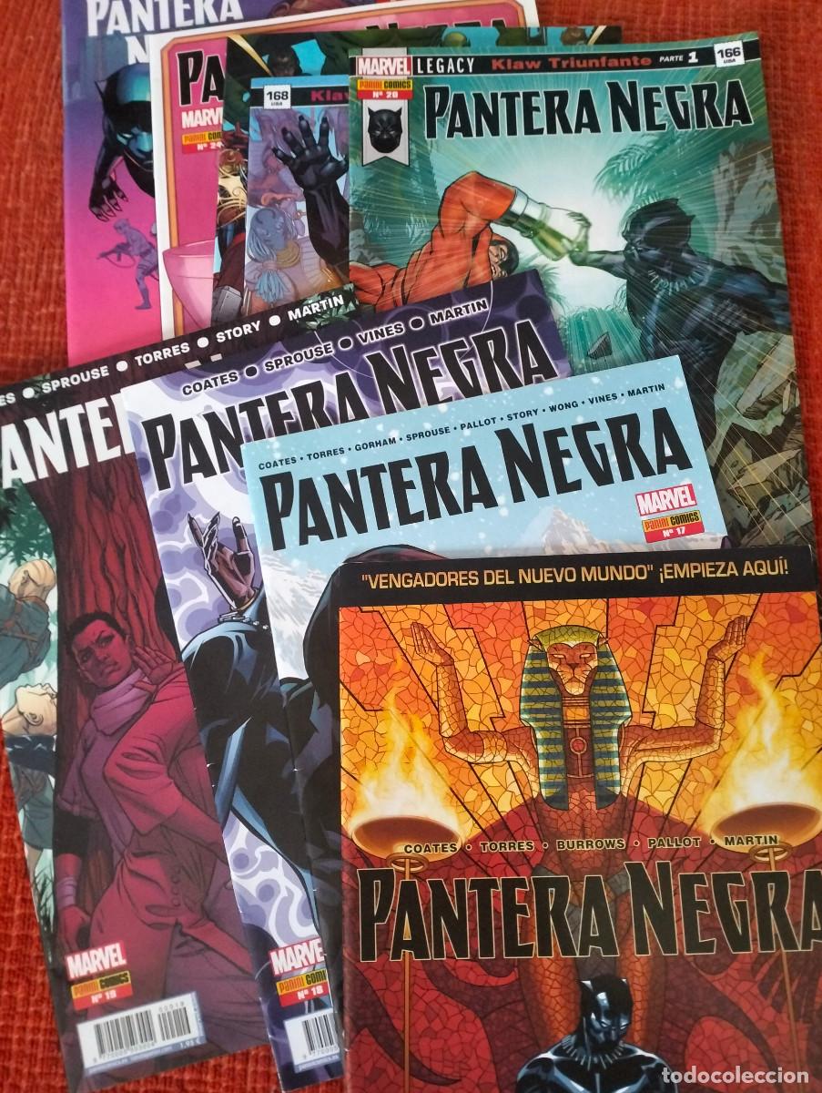 C&oacute;mics: LOTE PANTERA NEGRA COATES GRAPAS - Foto 1