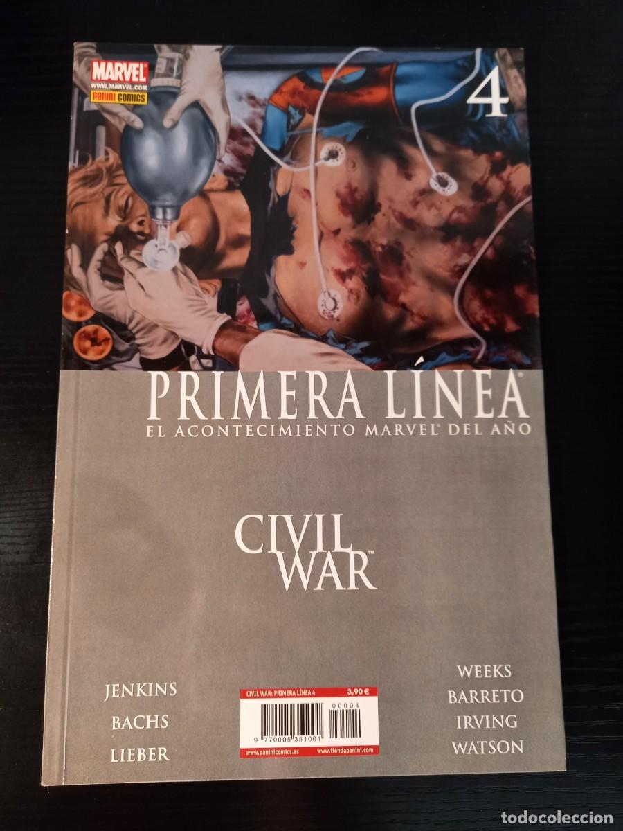 C&oacute;mics: Civil War. Primera L&iacute;nea n&ordm; 4 - Foto 1