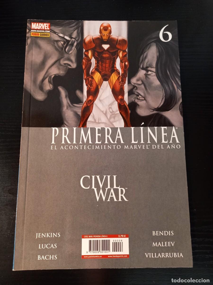 C&oacute;mics: Civil War. Primera L&iacute;nea n&ordm; 6 - Foto 1