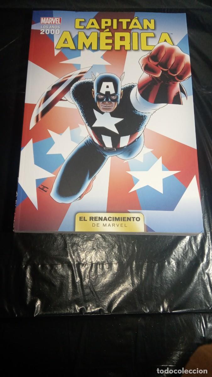 C&oacute;mics: CAPITAN AMERICA 4 EL RENACIMIENTO DE MARVEL LOS A&Ntilde;OS 2000 PANINI - Foto 1