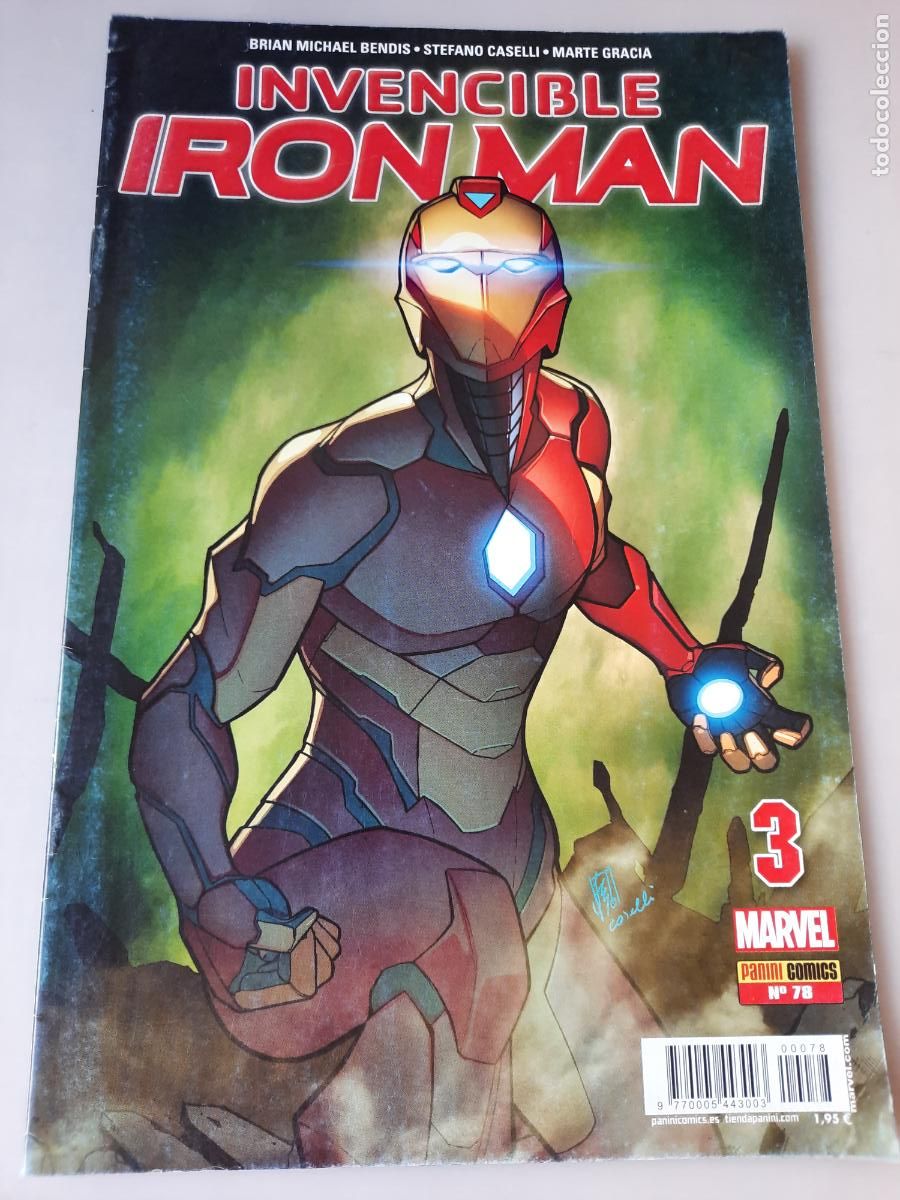 C&oacute;mics: INVENCIBLE IRON MAN N&ordm; 3, 72,73 y 75 - ED. PANINI MARVEL - Foto 2