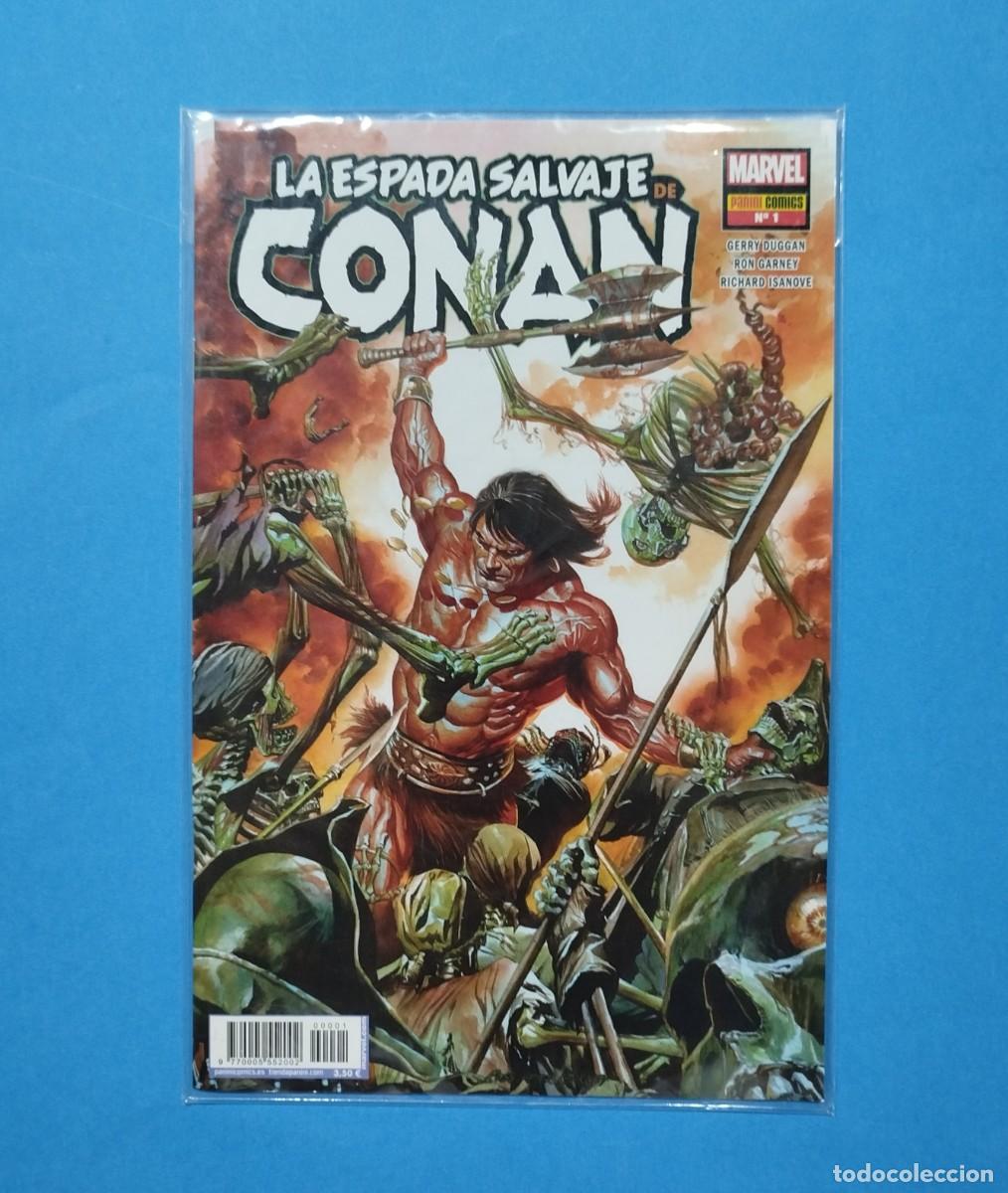 C&oacute;mics: LA ESPADA SALVAJE DE CONAN #1 PANINI - Foto 1
