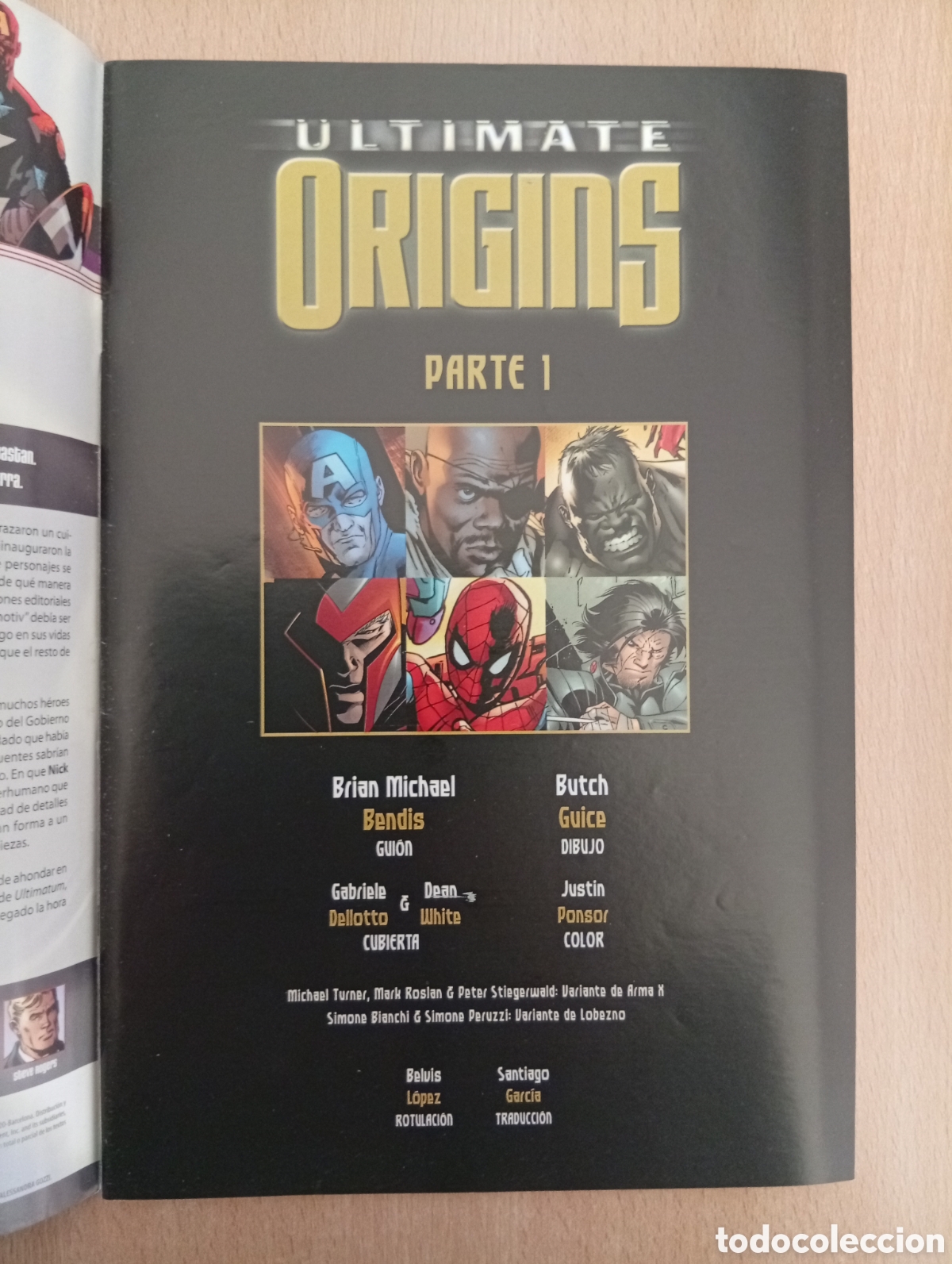 C&oacute;mics: ULTIMATE ORIGINS 1-2. Bendis/Guice/Ponsor - Foto 8