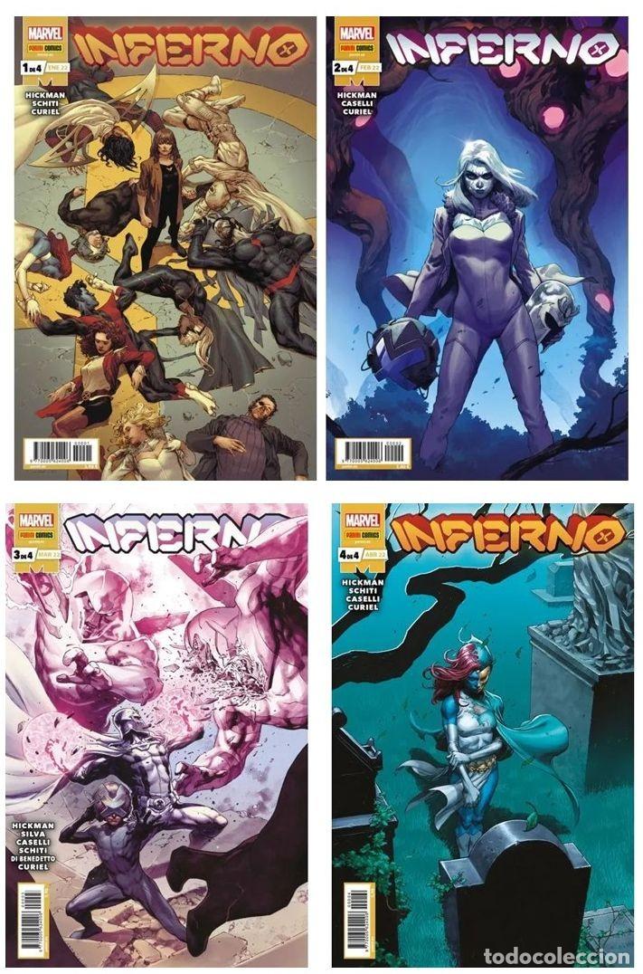 C&oacute;mics: INFERNO ( COMPLETA EN 4 ejemplares)--OFERTA-- - Foto 1