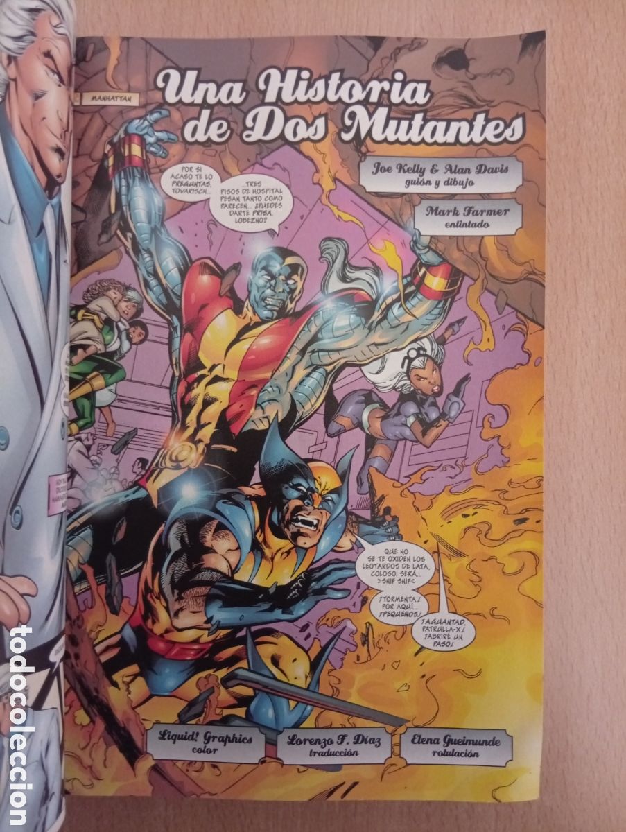 C&oacute;mics: PATRULLA X. LA GUERRA DE MAGNETO. Davis / Kubert / Yu - Foto 12