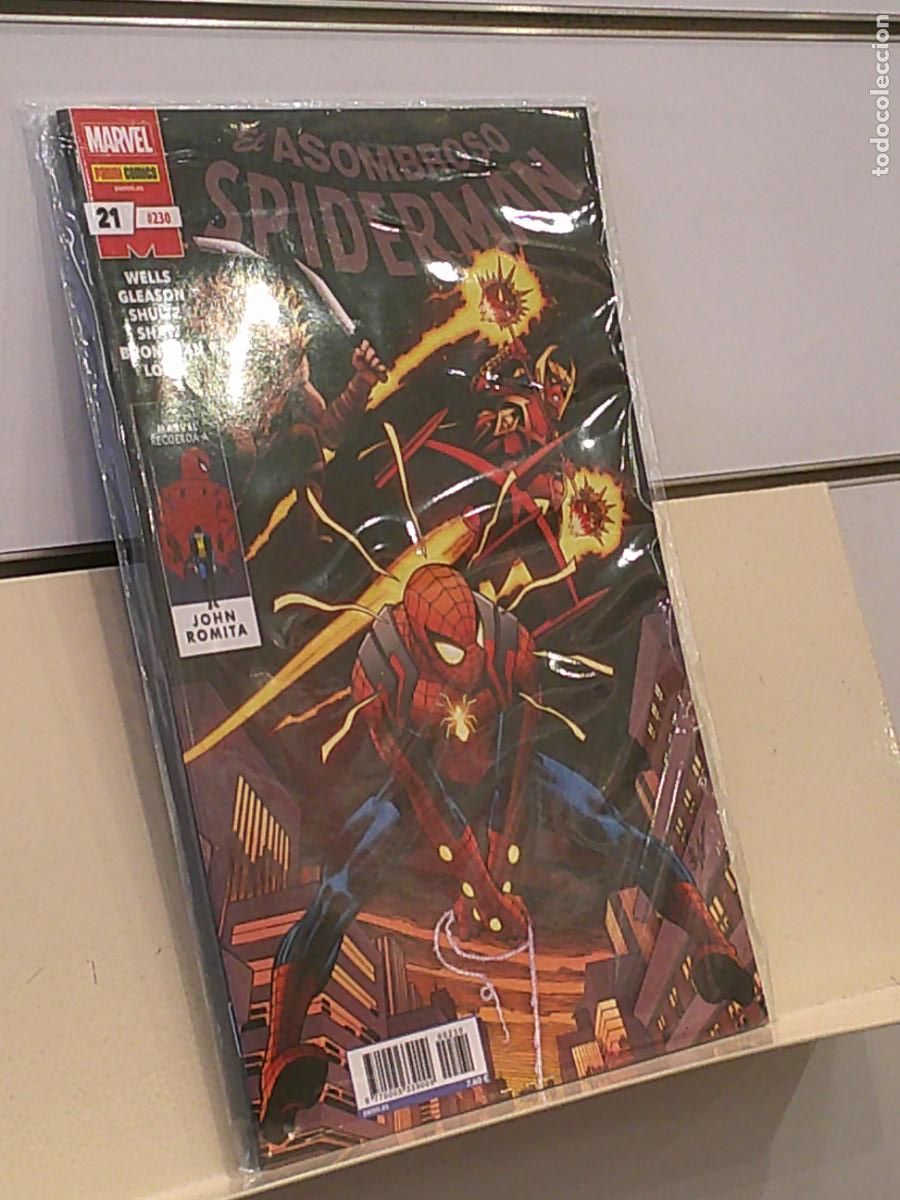 C&oacute;mics: EL ASOMBROSO SPIDERMAN N&ordm; 21-230 MARVEL - PANINI - Foto 1