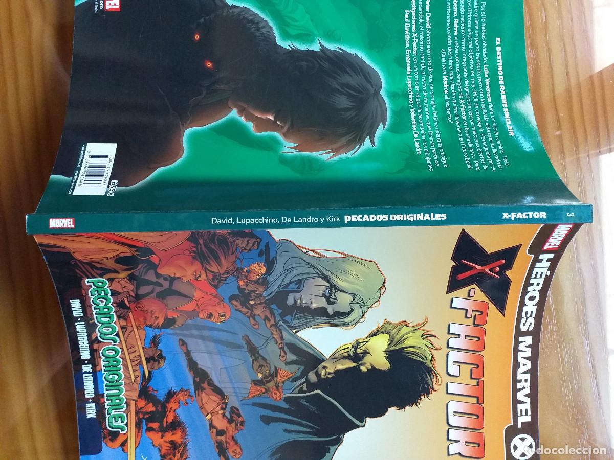 C&oacute;mics: X-FACTOR - TOMO N&ordm; 3 - Pecados originales - HEROES MARVEL - PANINI - Foto 3