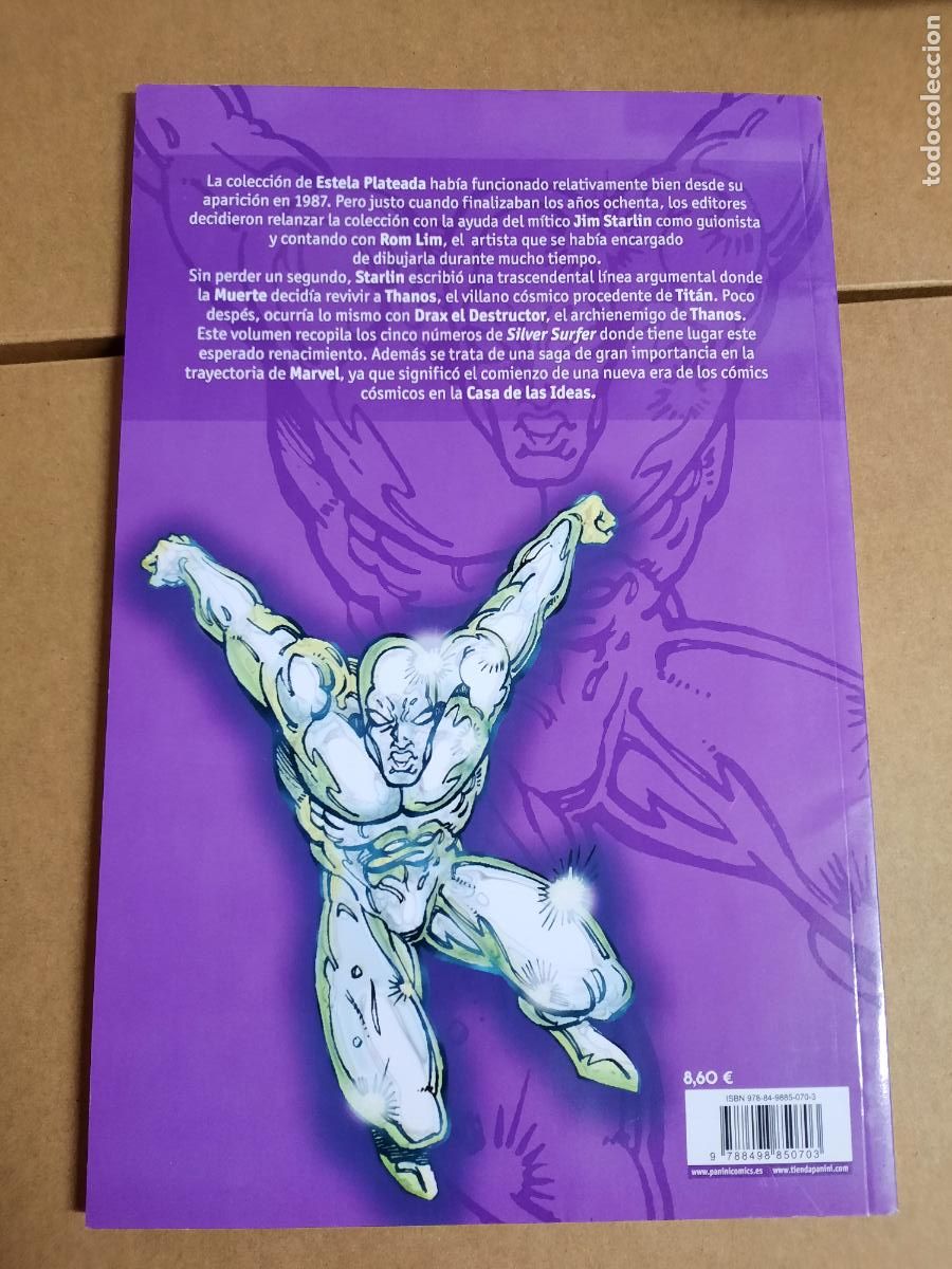 C&oacute;mics: THANOS: LA SAGA DEL INFINITO N&ordm; 1 DE 4 - ED. PANINI - Foto 2