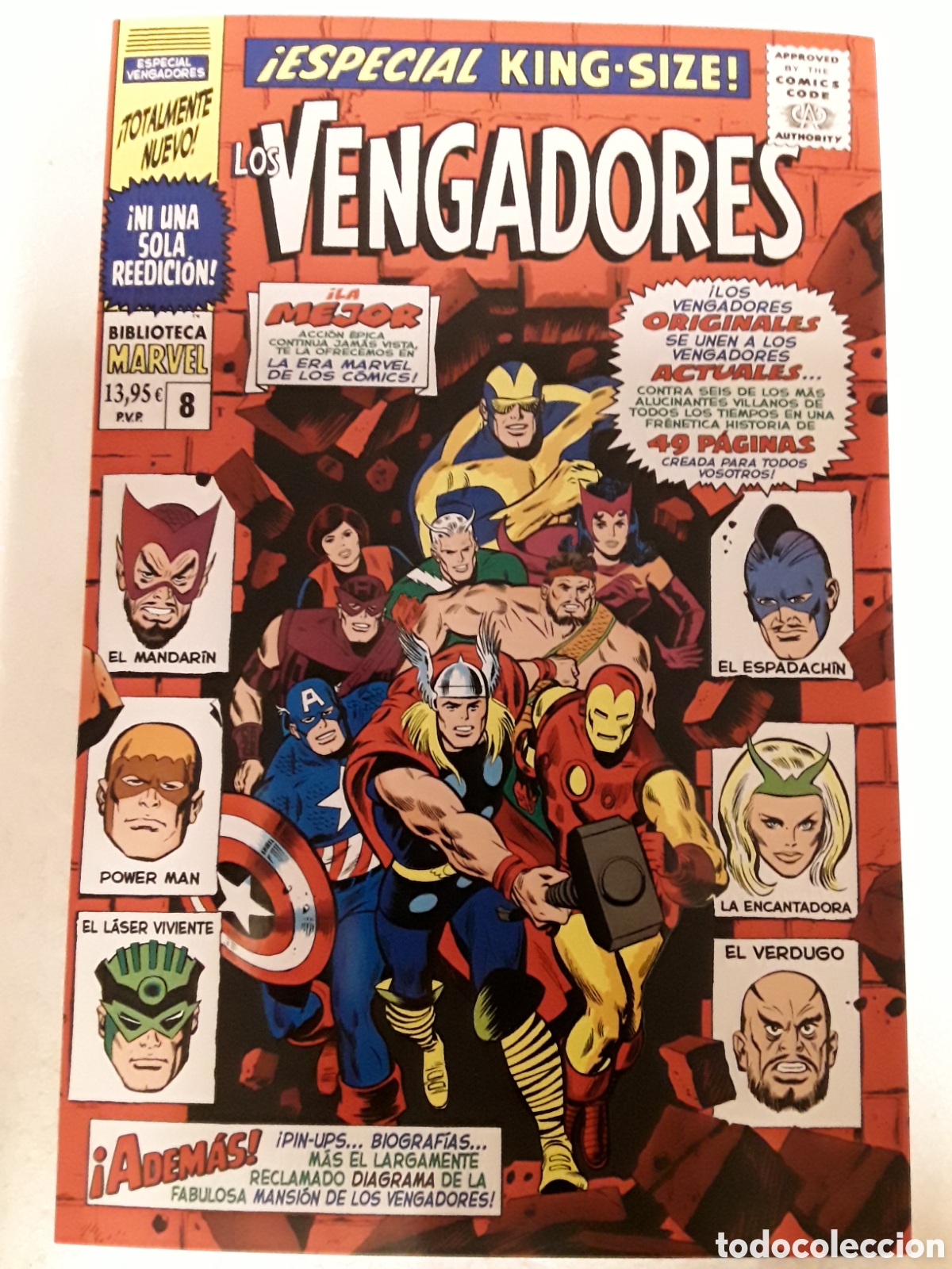 C&oacute;mics: Biblioteca Marvel 77. Los Vengadores 8 - Panini / Marvel - Foto 1