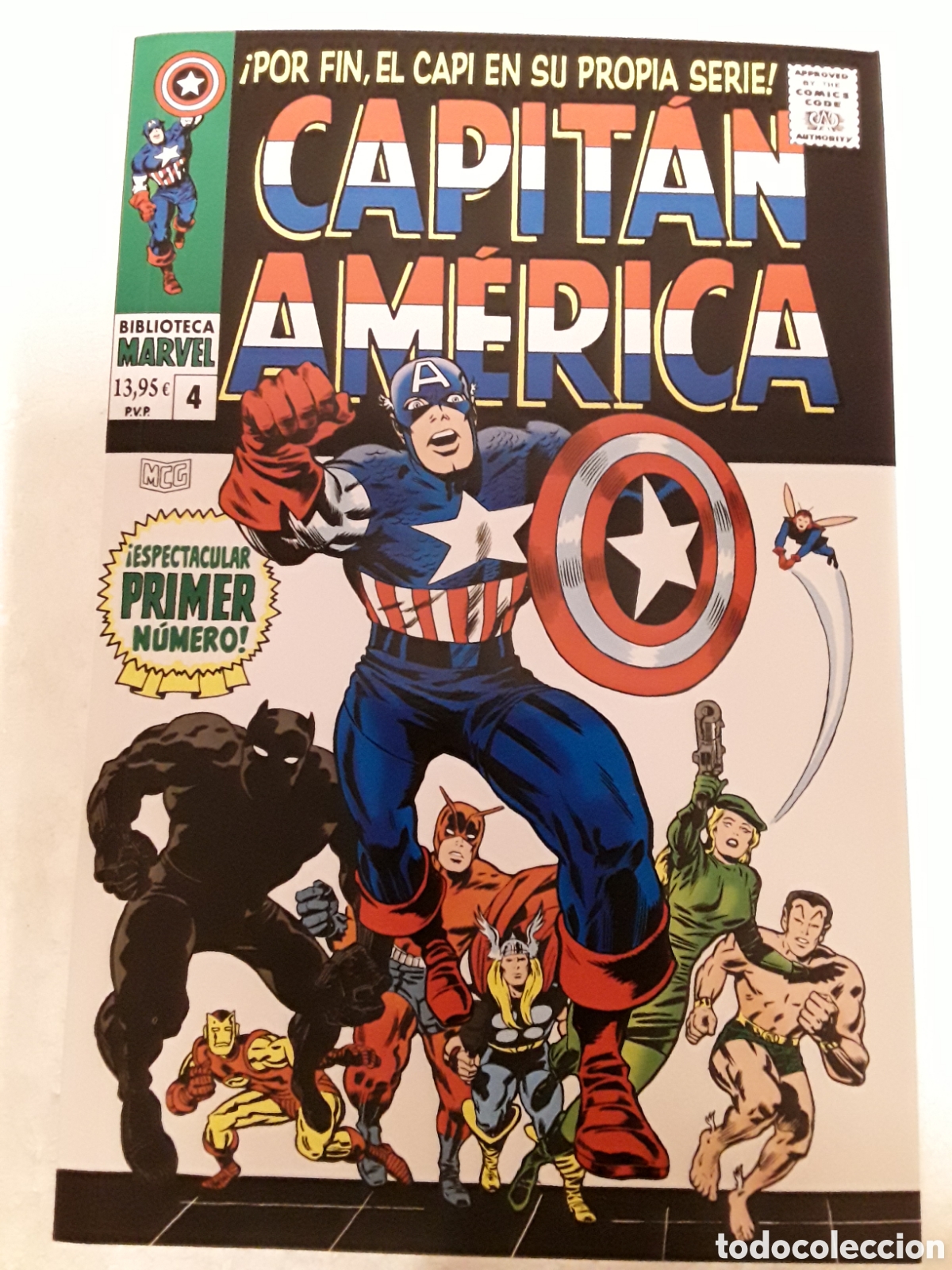 C&oacute;mics: Biblioteca Marvel 80. Capit&aacute;n Am&eacute;rica 4. 1967-68 - Panini / Marvel - Foto 1