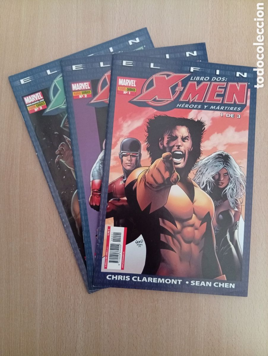 C&oacute;mics: X-MEN: EL FIN. H&Eacute;ROES Y M&Aacute;RTIRES. N&ordm; 1-2-3 - Foto 1