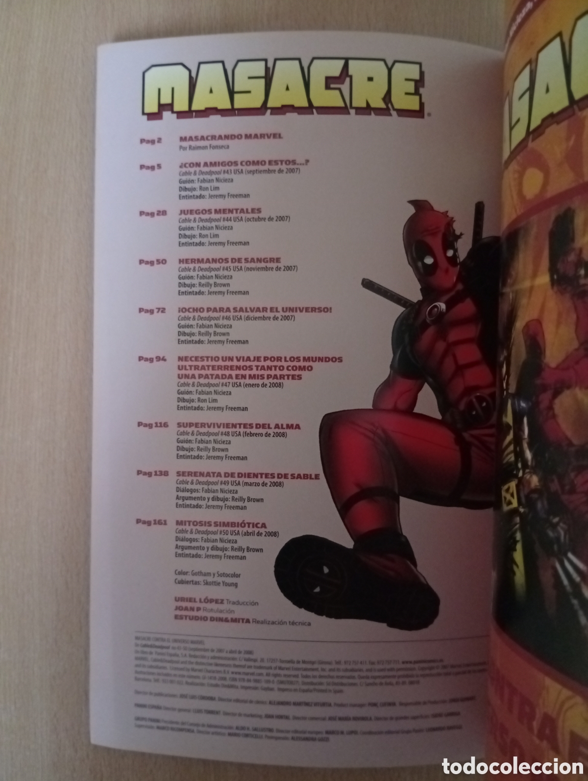 C&oacute;mics: MASACRE CONTRA EL UNIVERSO MARVEL. Nicieza/Lim/Brown/Freeman - Foto 8