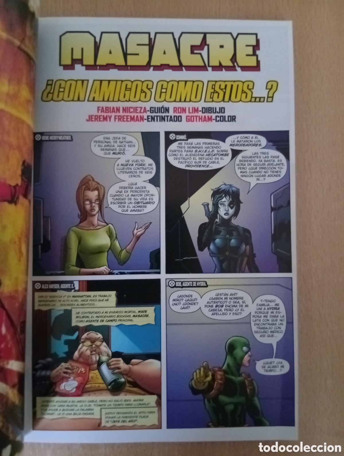 C&oacute;mics: MASACRE CONTRA EL UNIVERSO MARVEL. Nicieza/Lim/Brown/Freeman - Foto 9