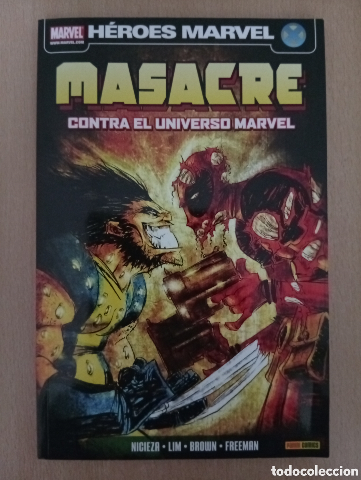 C&oacute;mics: MASACRE CONTRA EL UNIVERSO MARVEL. Nicieza/Lim/Brown/Freeman - Foto 1
