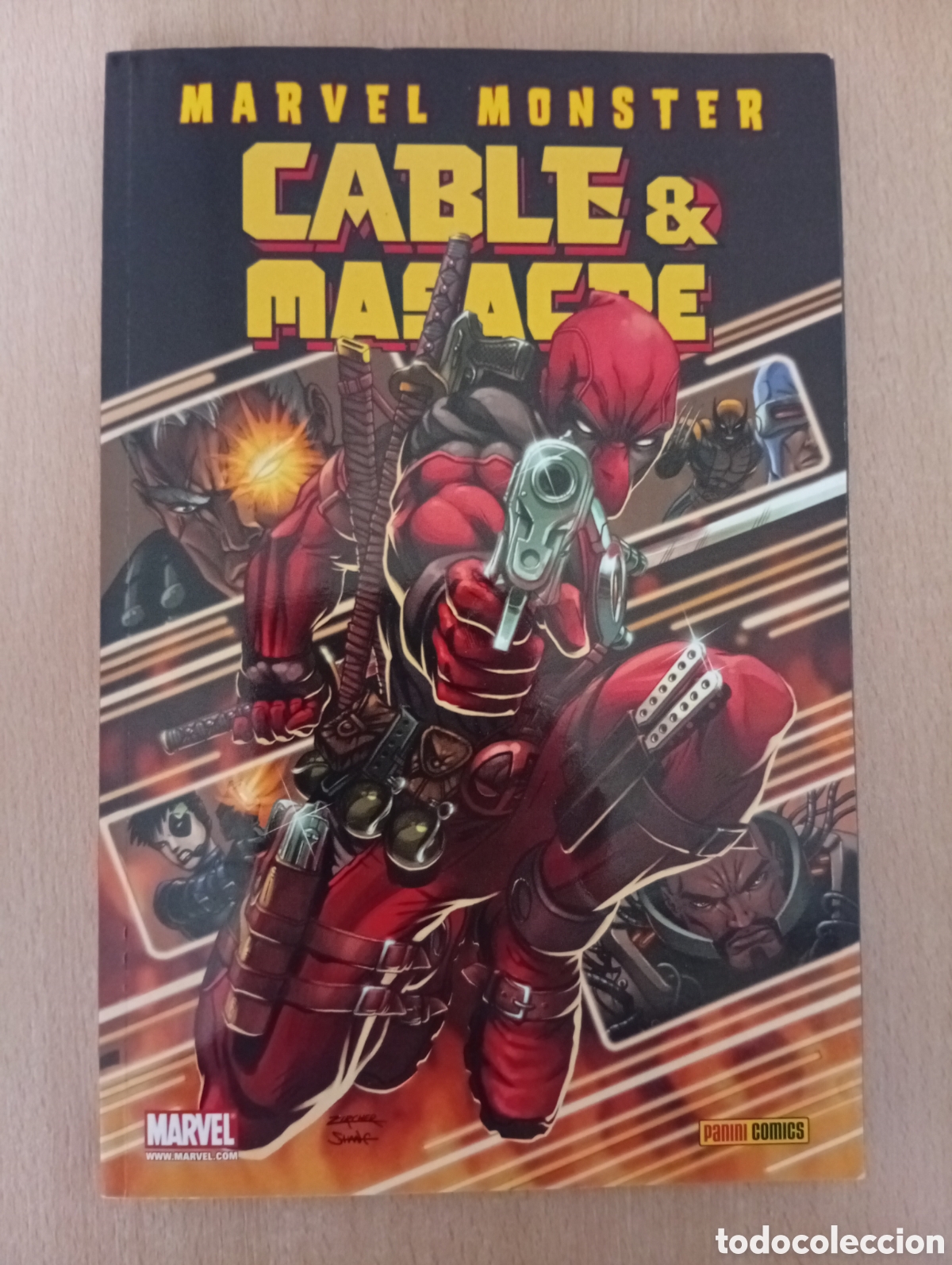 C&oacute;mics: CABLE & MASACRE - N&ordm; 1. MARVEL MONSTER. Nicieza / Zircher - Foto 1