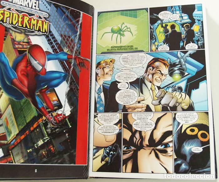 C&oacute;mics: SPIDERMAN EDICI&Oacute;N INTEGRAL ULTIMATE 1 PODER Y RESPONSABILIDAD C&Oacute;MIC 360 P&Aacute;G. EL HOMBRE ARA&Ntilde;A BOCETOS - Foto 8