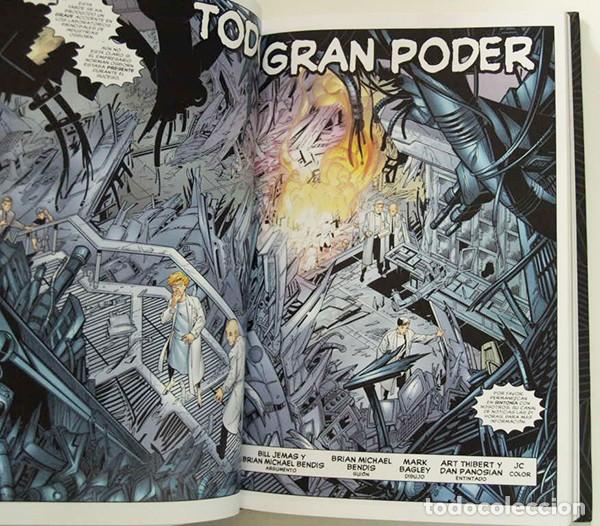 C&oacute;mics: SPIDERMAN EDICI&Oacute;N INTEGRAL ULTIMATE 1 PODER Y RESPONSABILIDAD C&Oacute;MIC 360 P&Aacute;G. EL HOMBRE ARA&Ntilde;A BOCETOS - Foto 7