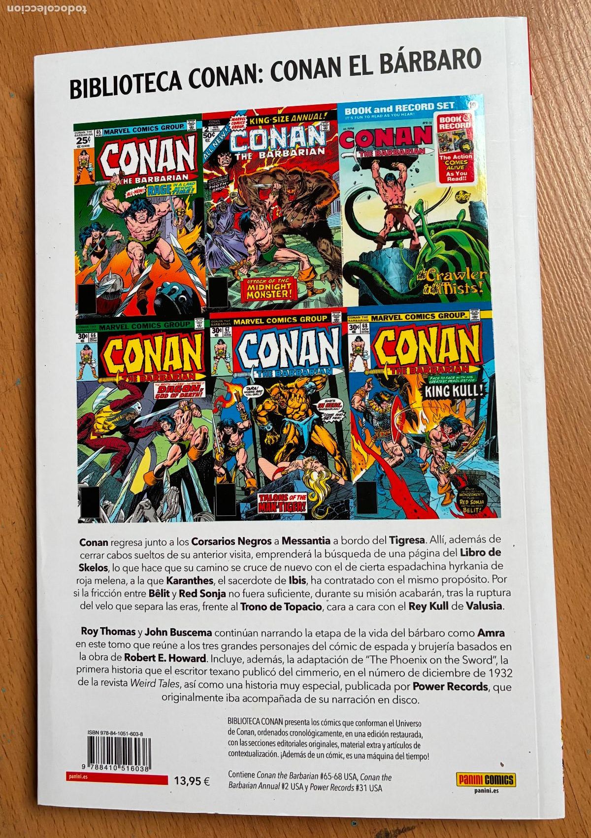 C&oacute;mics: CONAN EL BARBARO, BIBLIOTECA CONAN NUMERO 12 - Foto 2