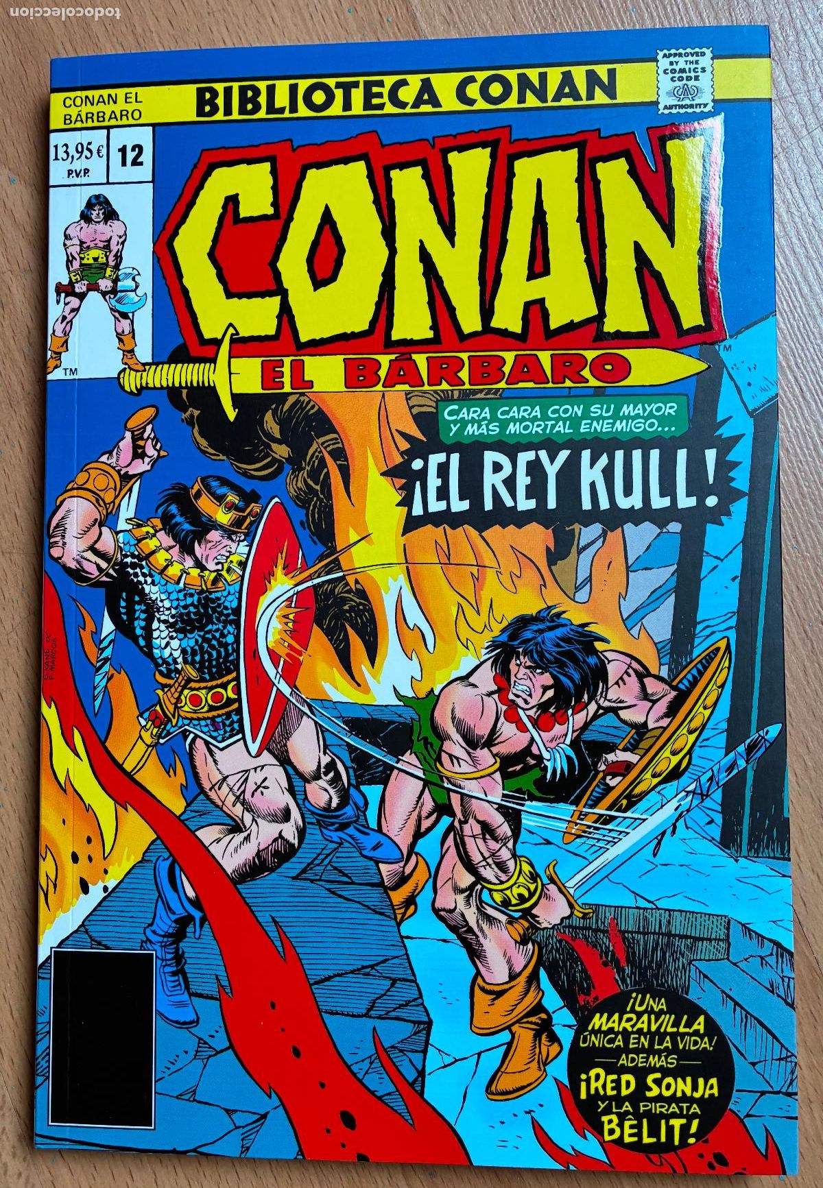 C&oacute;mics: CONAN EL BARBARO, BIBLIOTECA CONAN NUMERO 12 - Foto 1
