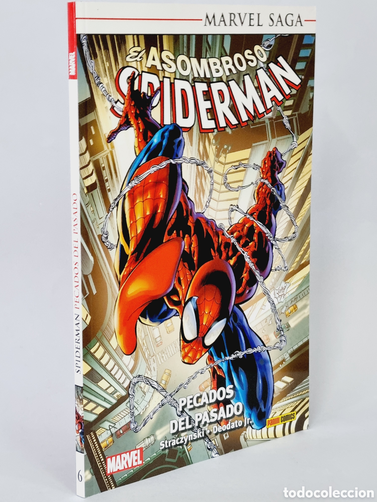 C&oacute;mics: DE KIOSCO EL ASOMBROSO SPIDERMAN 6 PECADOS DEL PASADO MARVEL PANINI COMICS - Foto 1
