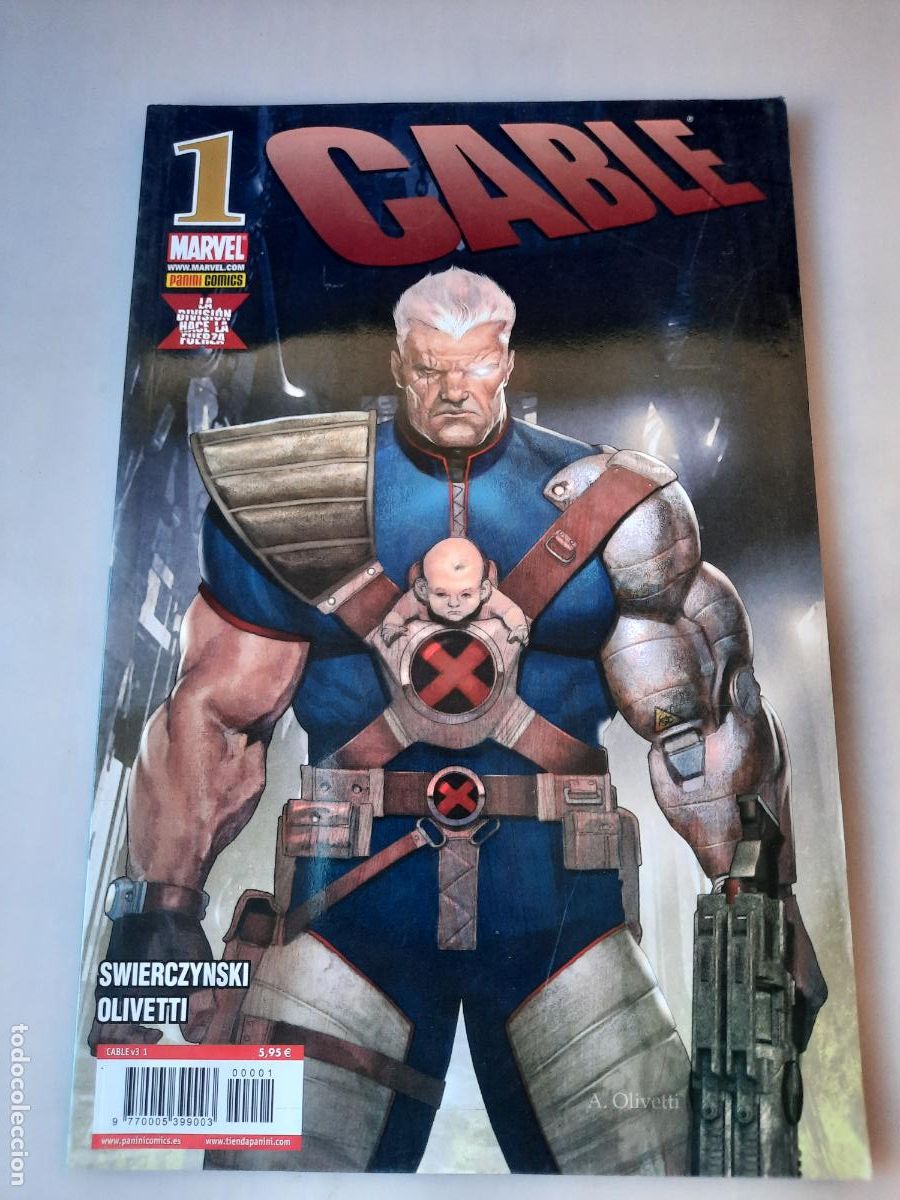 C&oacute;mics: CABLE N&ordm; 1 VOL. 3 - ED. PANINI - Foto 1