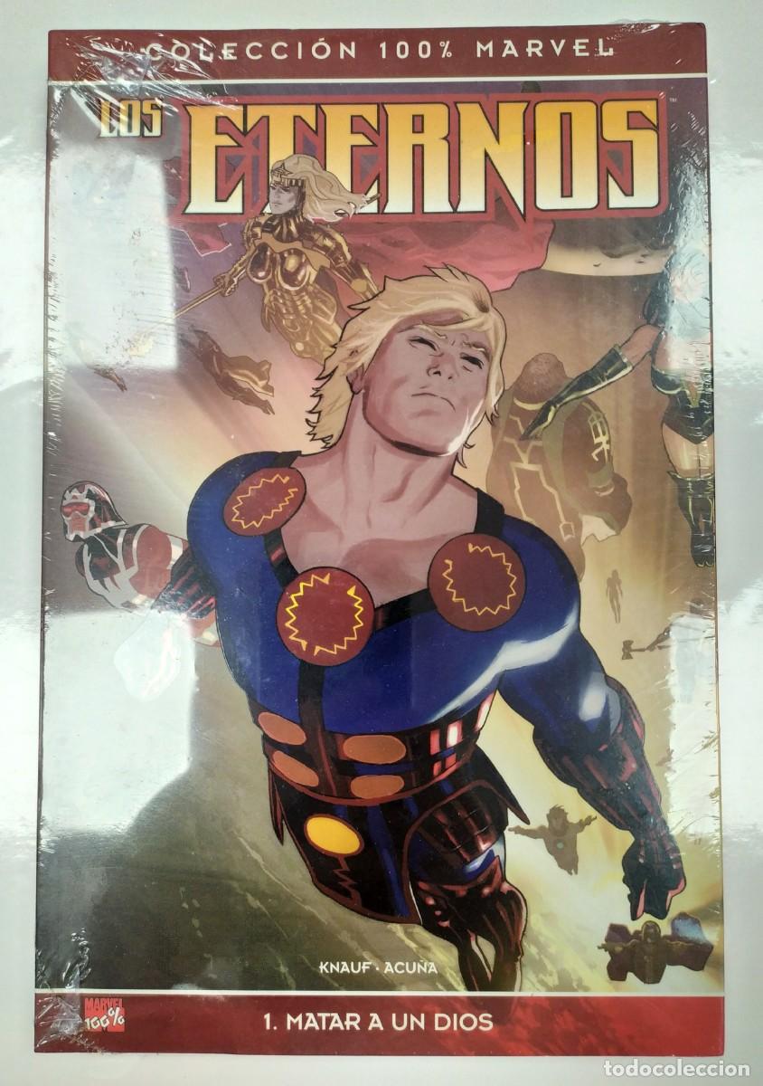 C&oacute;mics: COLECCI&Oacute;N 100% MARVEL. LOS ETERNOS (2009) - COLECCI&Oacute;N COMPLETA N&ordm; 01 Y 02 - Foto 1