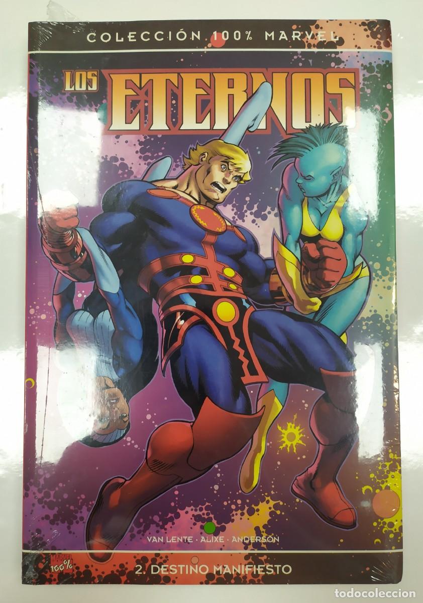 C&oacute;mics: COLECCI&Oacute;N 100% MARVEL. LOS ETERNOS (2009) - COLECCI&Oacute;N COMPLETA N&ordm; 01 Y 02 - Foto 3