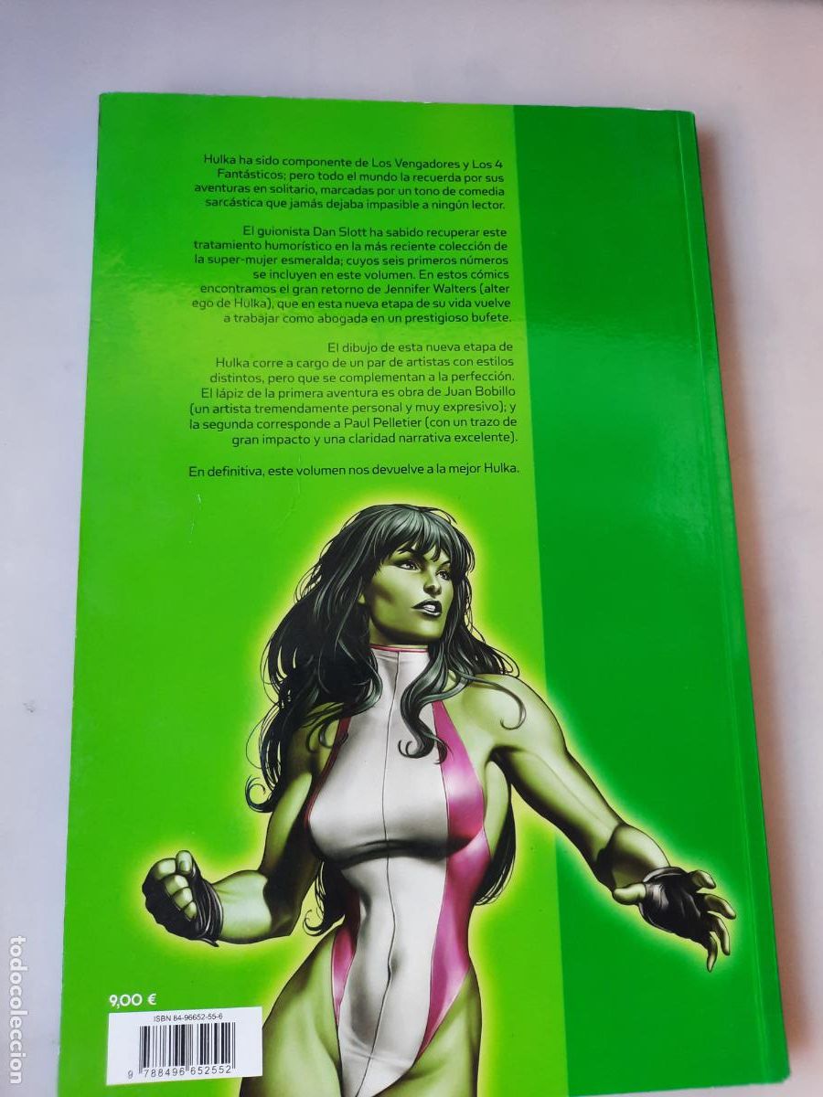 C&oacute;mics: HULKA: MUJER VERDE SOLTERA...N&ordm; 1 - ED. PANINI - Foto 3