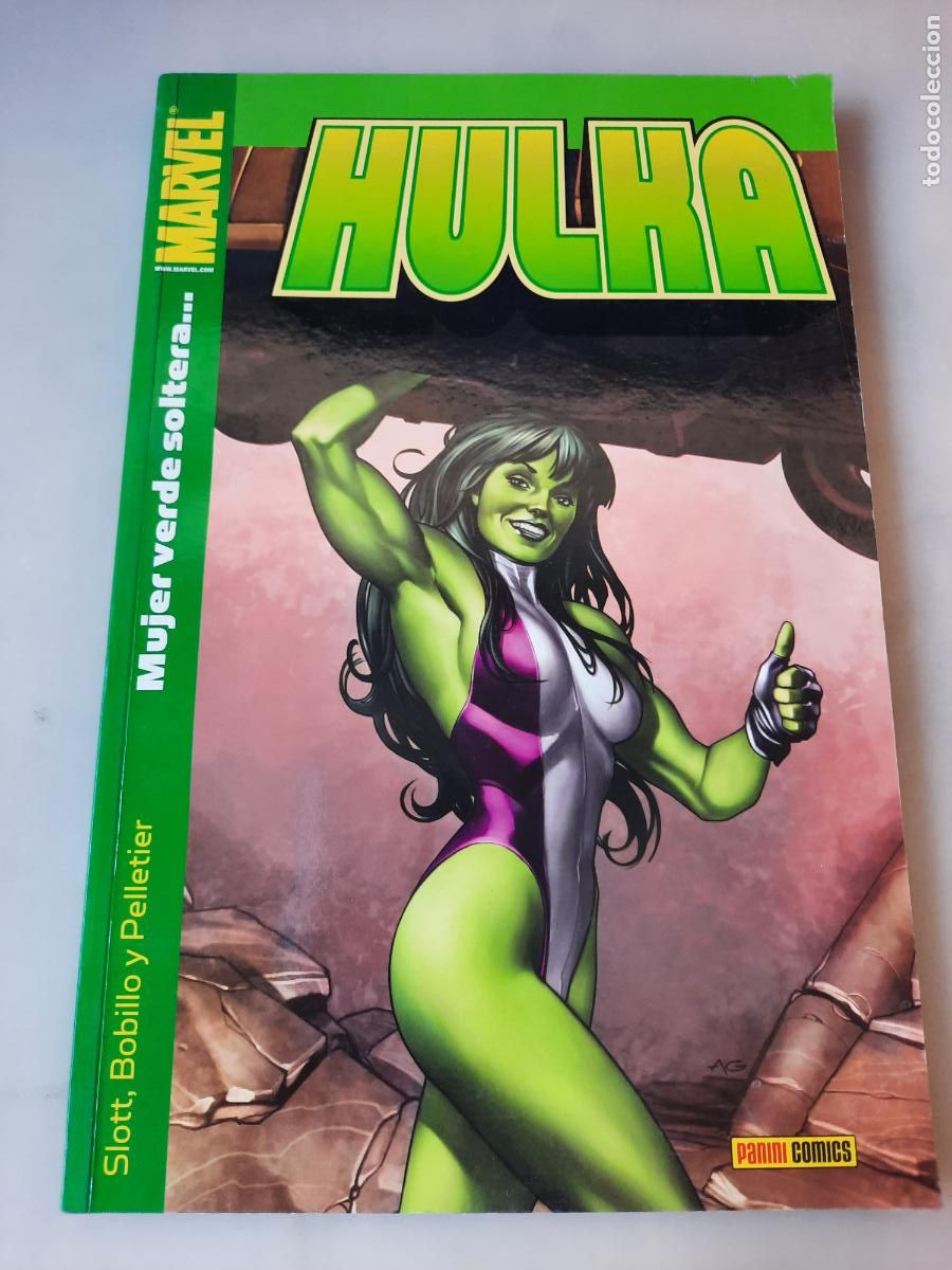 C&oacute;mics: HULKA: MUJER VERDE SOLTERA...N&ordm; 1 - ED. PANINI - Foto 1