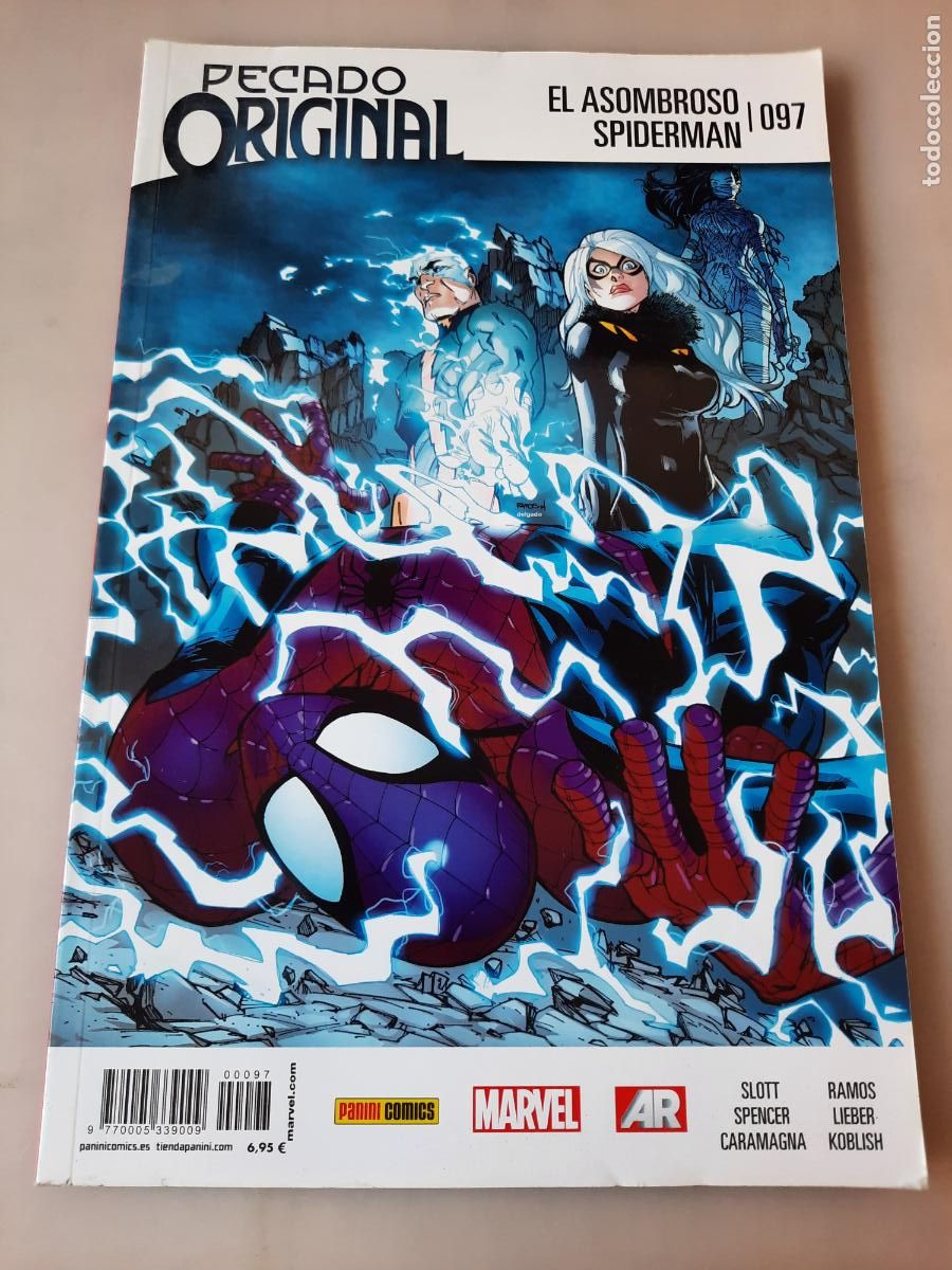 C&oacute;mics: EL ASOMBROSO SPIDERMAN: PECADO ORIGINAL N&ordm; 97 - ED. PANINI - Foto 1