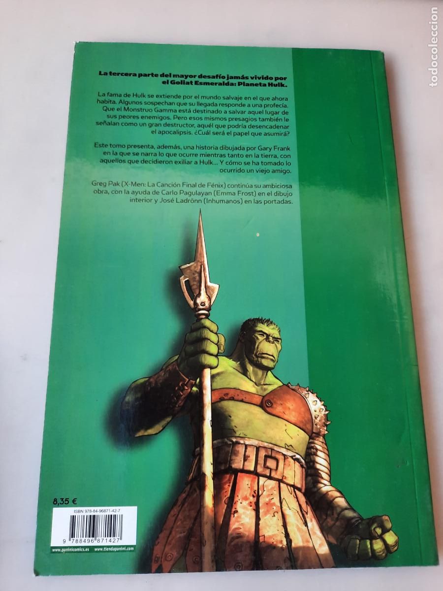 C&oacute;mics: PLANETA HULK: LEGADO N&ordm; 11 - ED. PANINI - Foto 3