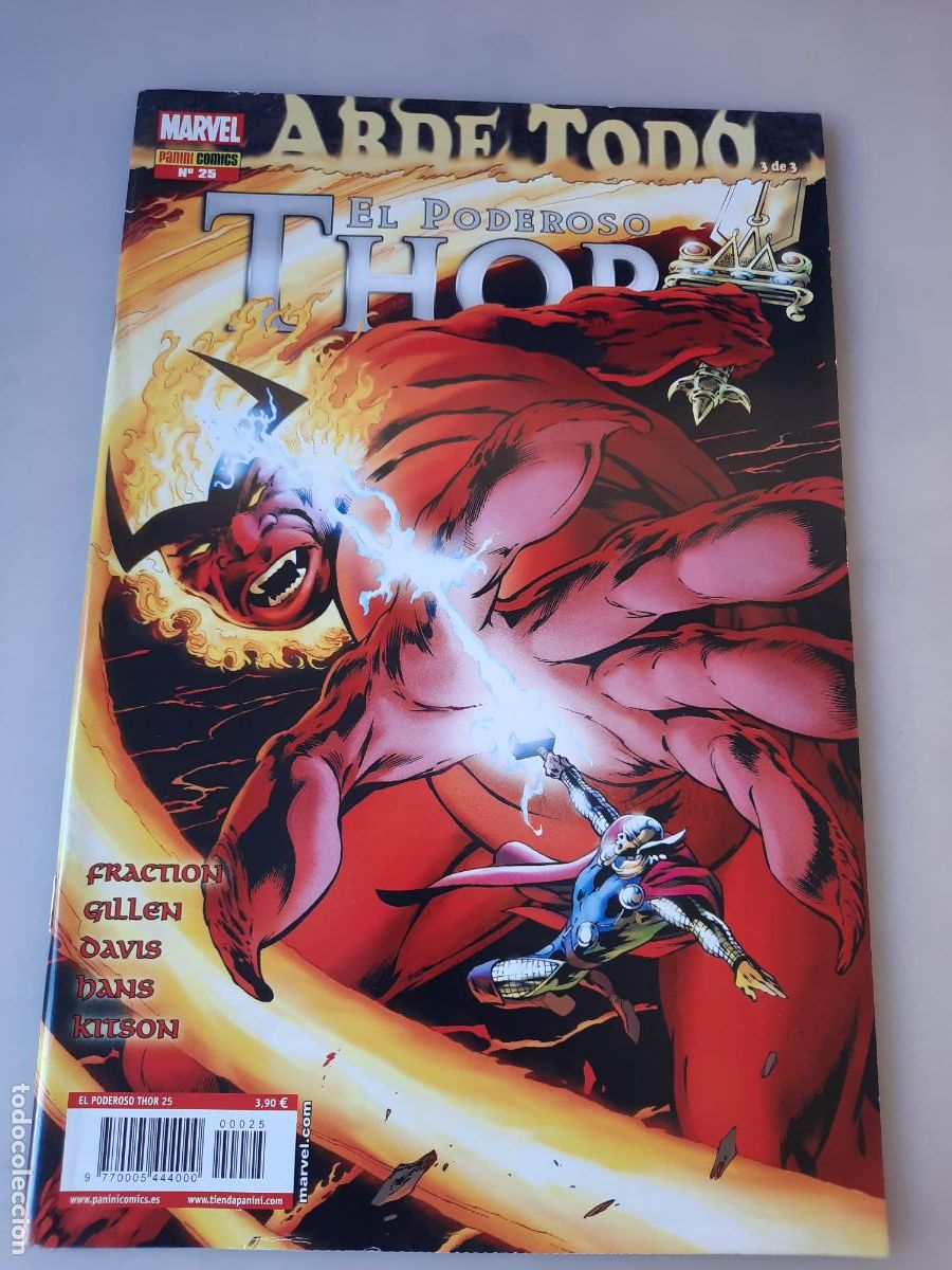 C&oacute;mics: EL PODEROSO THOR N&ordm; 25 - ED. PANINI - Foto 1