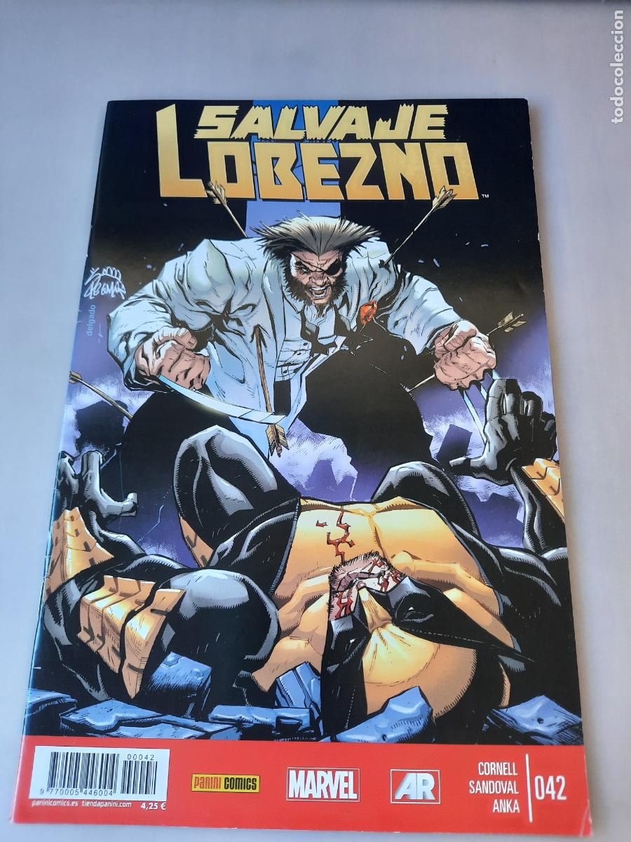 C&oacute;mics: SALVAJE LOBEZNO N&ordm; 24 y 25 - ED. PANINI - Foto 1
