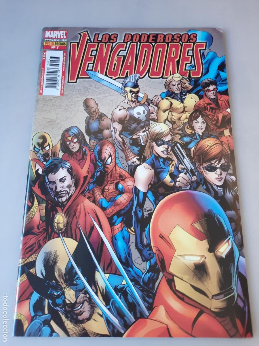 C&oacute;mics: LOS PODEROSOS VENGADORES N&ordm; 7 ED. PANINI - Foto 1