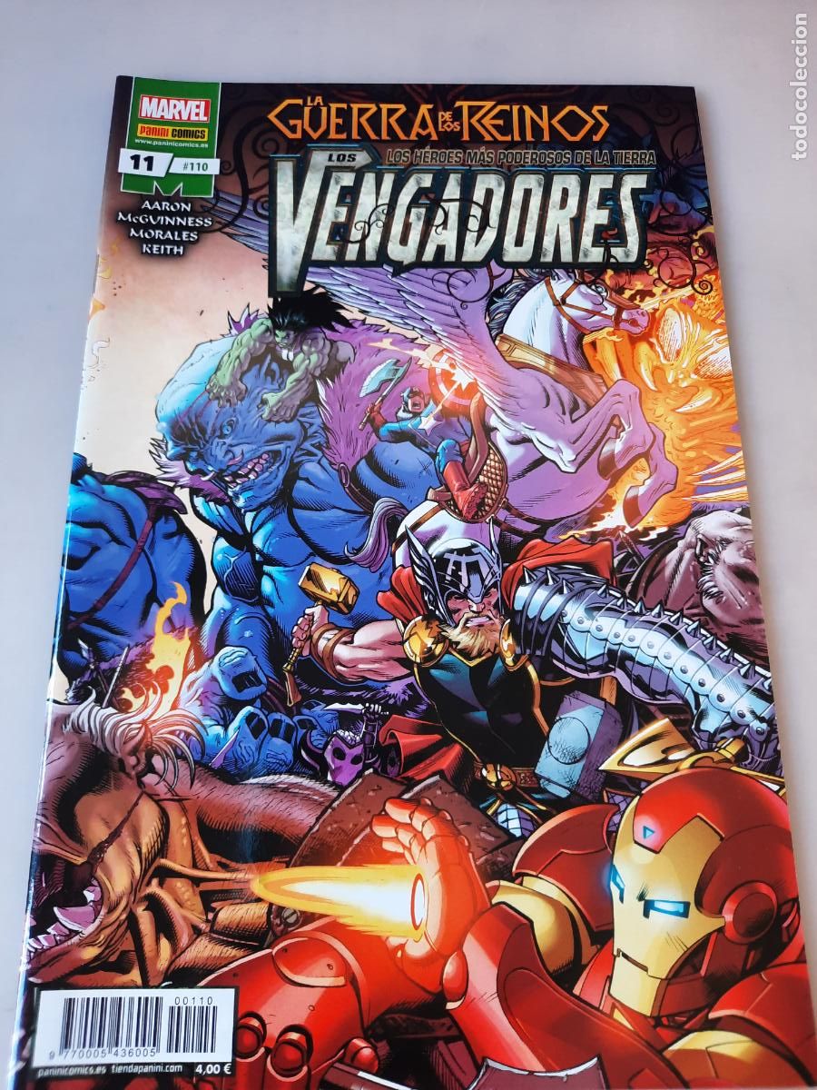 C&oacute;mics: LOS VENGADORES N&ordm; 110 ED. PANINI - Foto 1