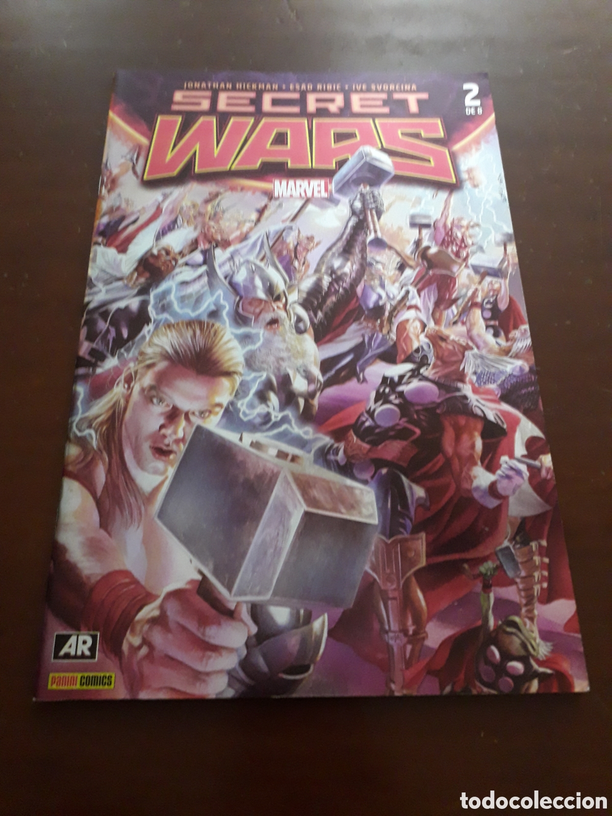 Fumetti: SECRET WARS N&Uacute;MERO 2. PORTADA &Aacute;LEX ROSS. EXCELENTE ESTADO