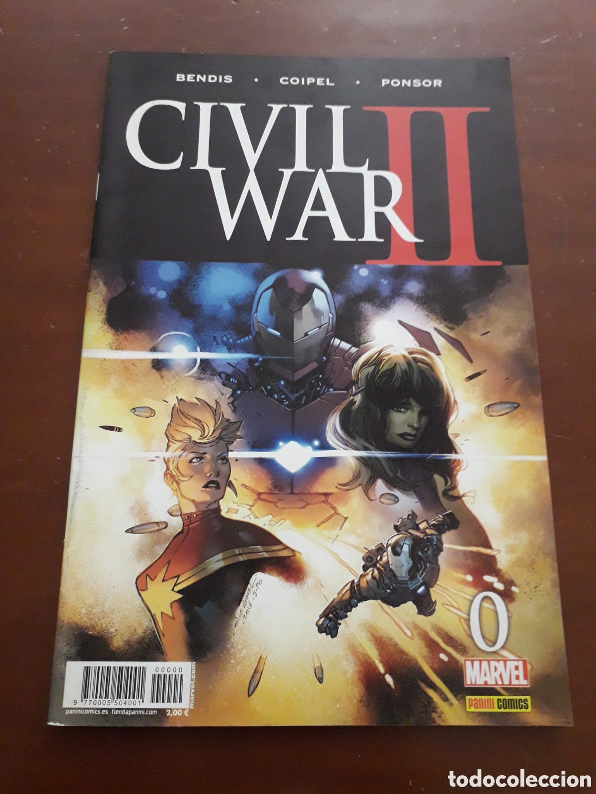 Fumetti: CIVIL WAR II. N&Uacute;MERO CERO. EXCELENTE ESTADO