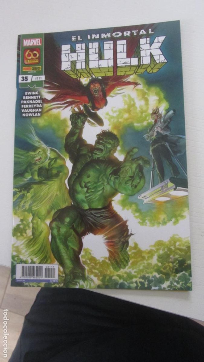 C&oacute;mics: EL INMORTAL HULK N&ordm; 35 / 111 - AL EDWING / MARVEL - PANINI arx44 - Foto 1