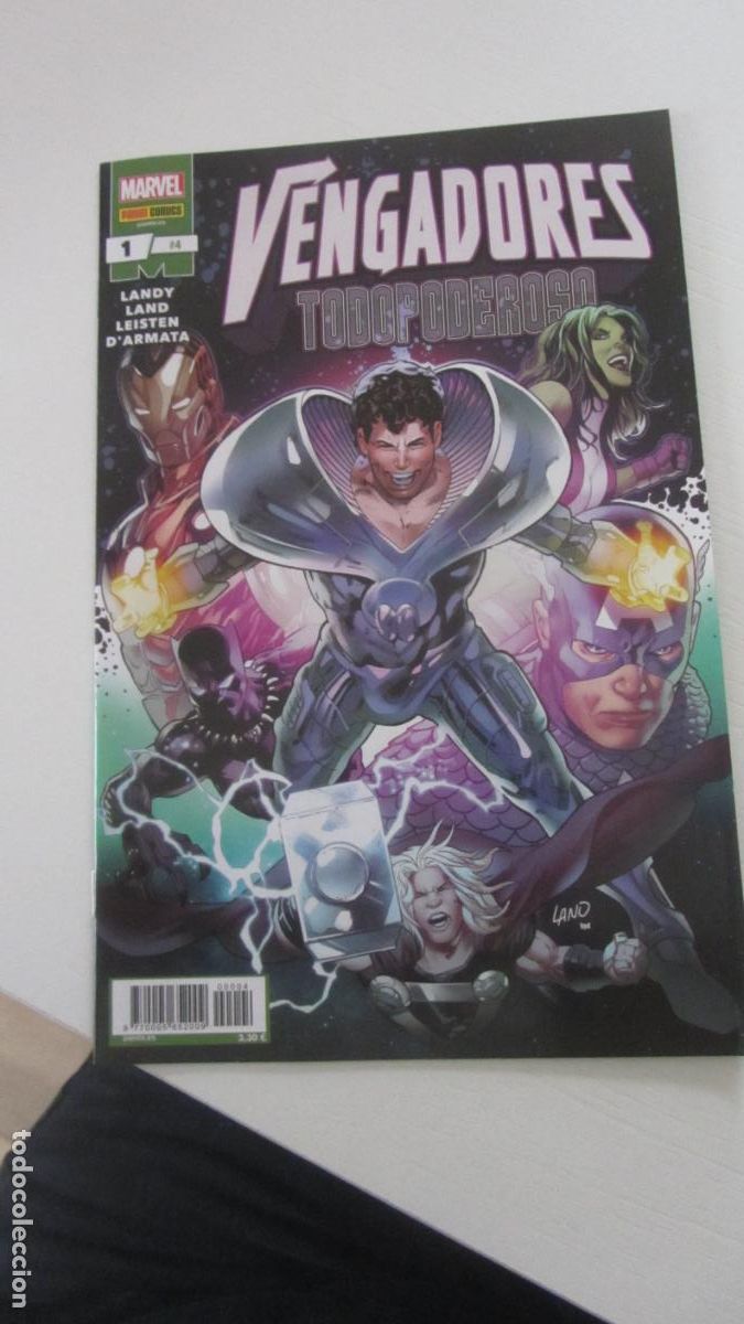 C&oacute;mics: TODO VENGADORES N&ordm; 4 / 1 TODOPODEROSO MARVEL - PANINI arx44 - Foto 1