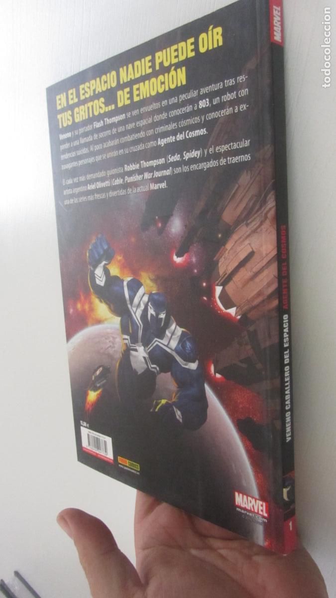 C&oacute;mics: 100% MARVEL - VENENO: EL CABALLERO DEL ESPACIO N&ordm; 1 PANINI arx20 - Foto 2