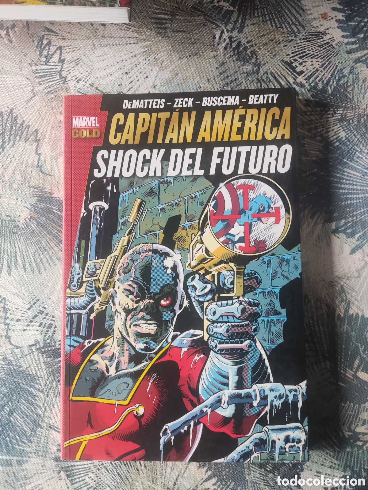 C&oacute;mics: Marvel gold capitan Am&eacute;rica panini shock del futuro - Foto 1