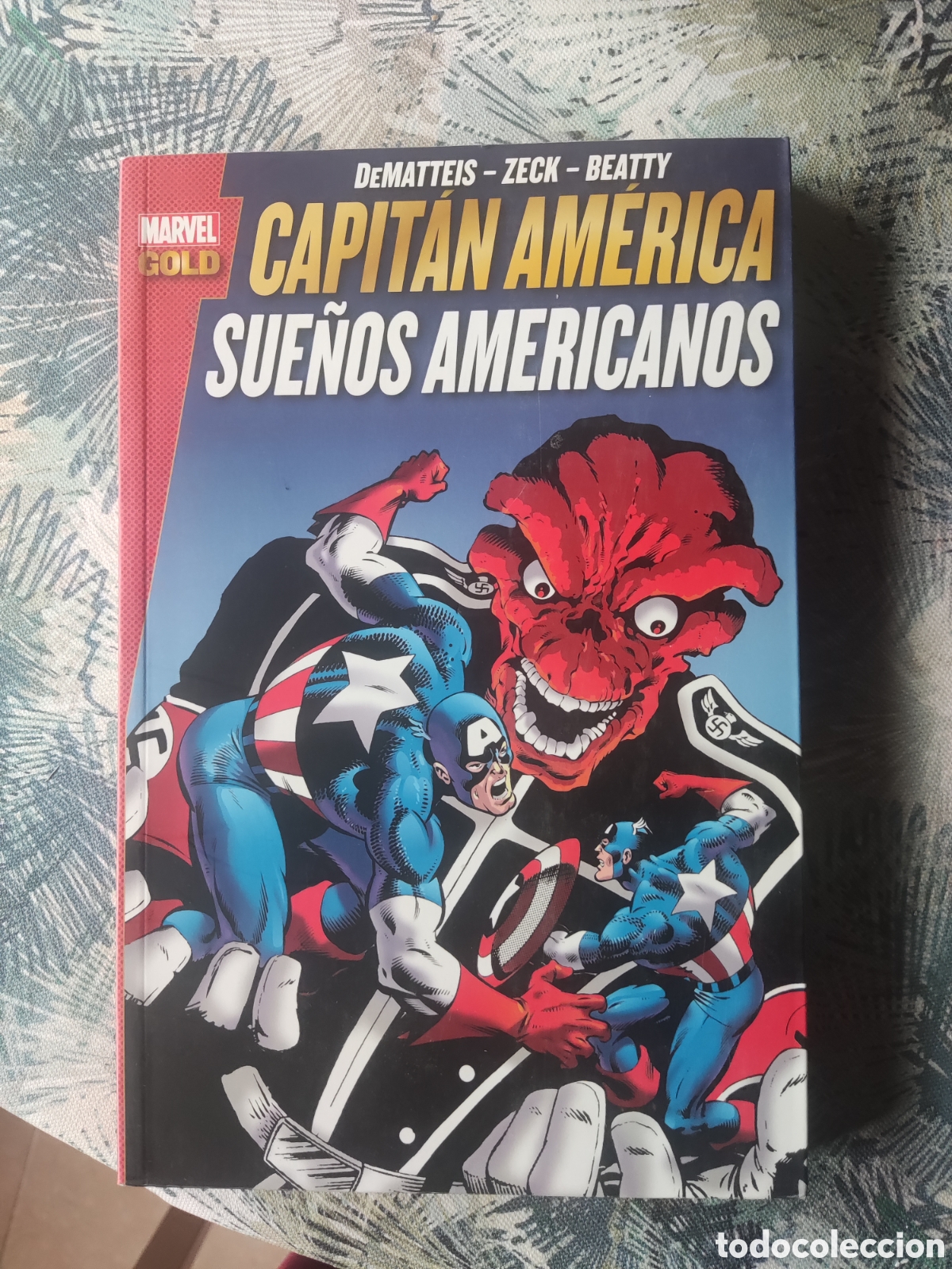C&oacute;mics: Marvel gold capitan Am&eacute;rica panini sue&ntilde;os americanos - Foto 1