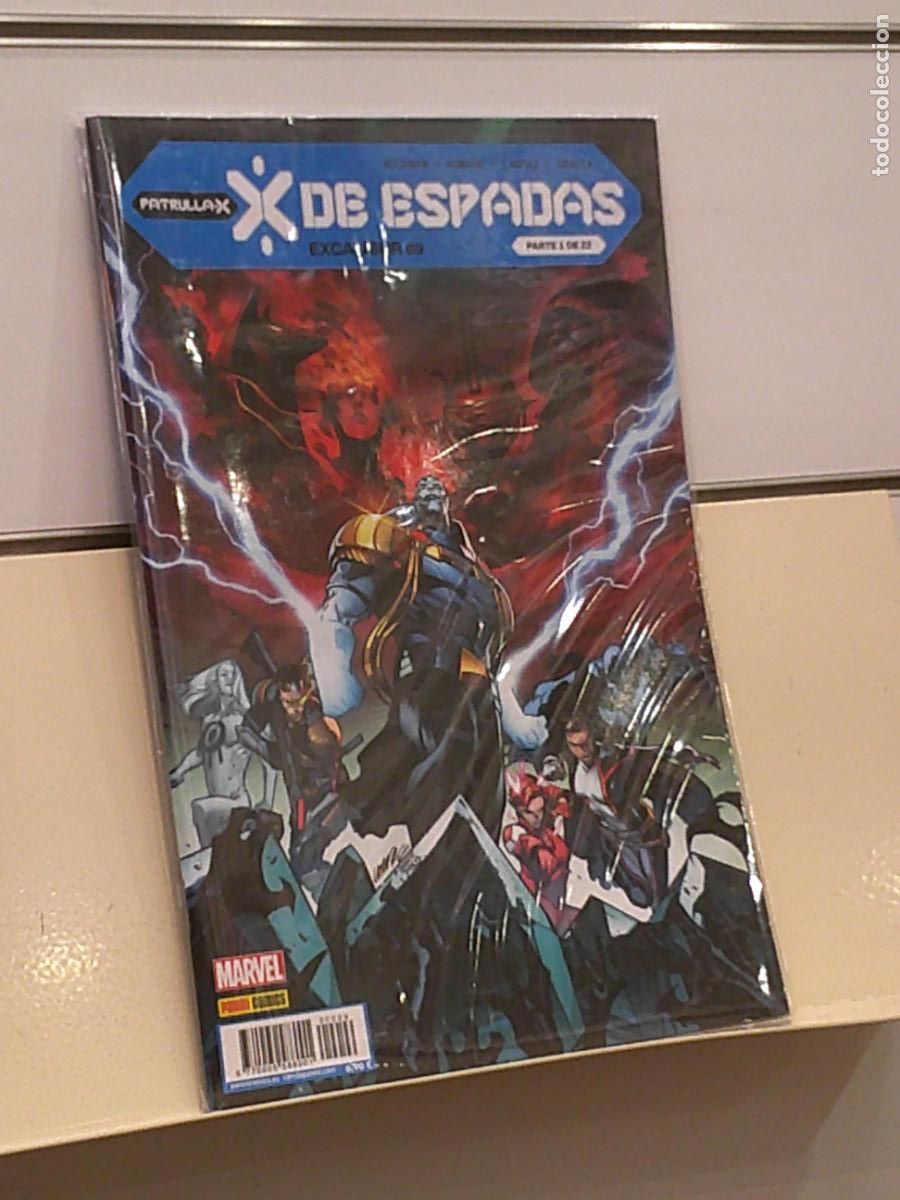 C&oacute;mics: EXCALIBUR N&ordm; 9 X DE ESPADAS PARTE 1 DE 22 MARVEL - PANINI - Foto 1