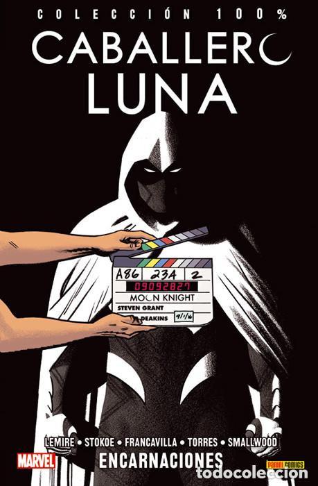 C&oacute;mics: CABALLERO LUNA 5 ENCARNACIONES 100% MARVEL PANINI - Foto 1