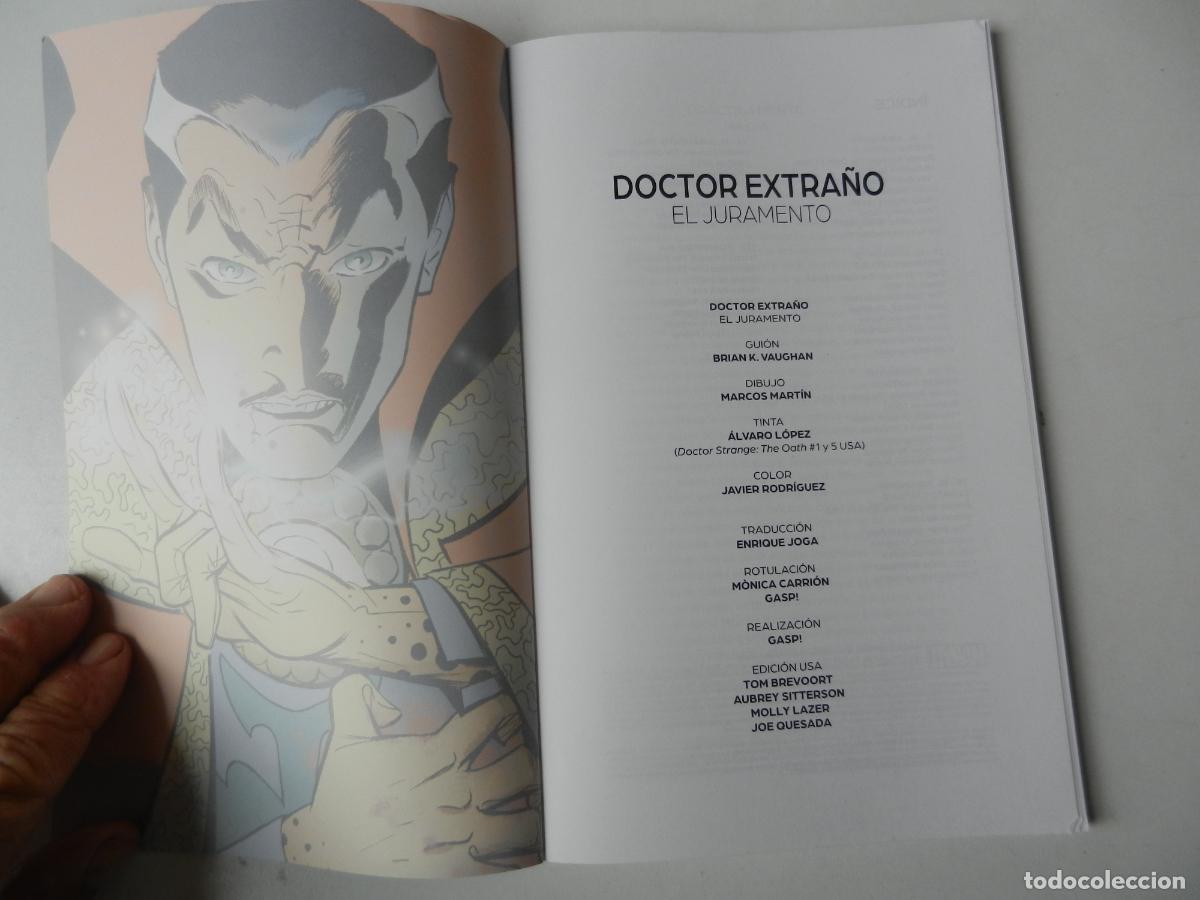 C&oacute;mics: DOCTOR EXTRA&Ntilde;O , EL JURAMENTO - VAUGHAN-MARTIN - MARVEL 2024 - Foto 5