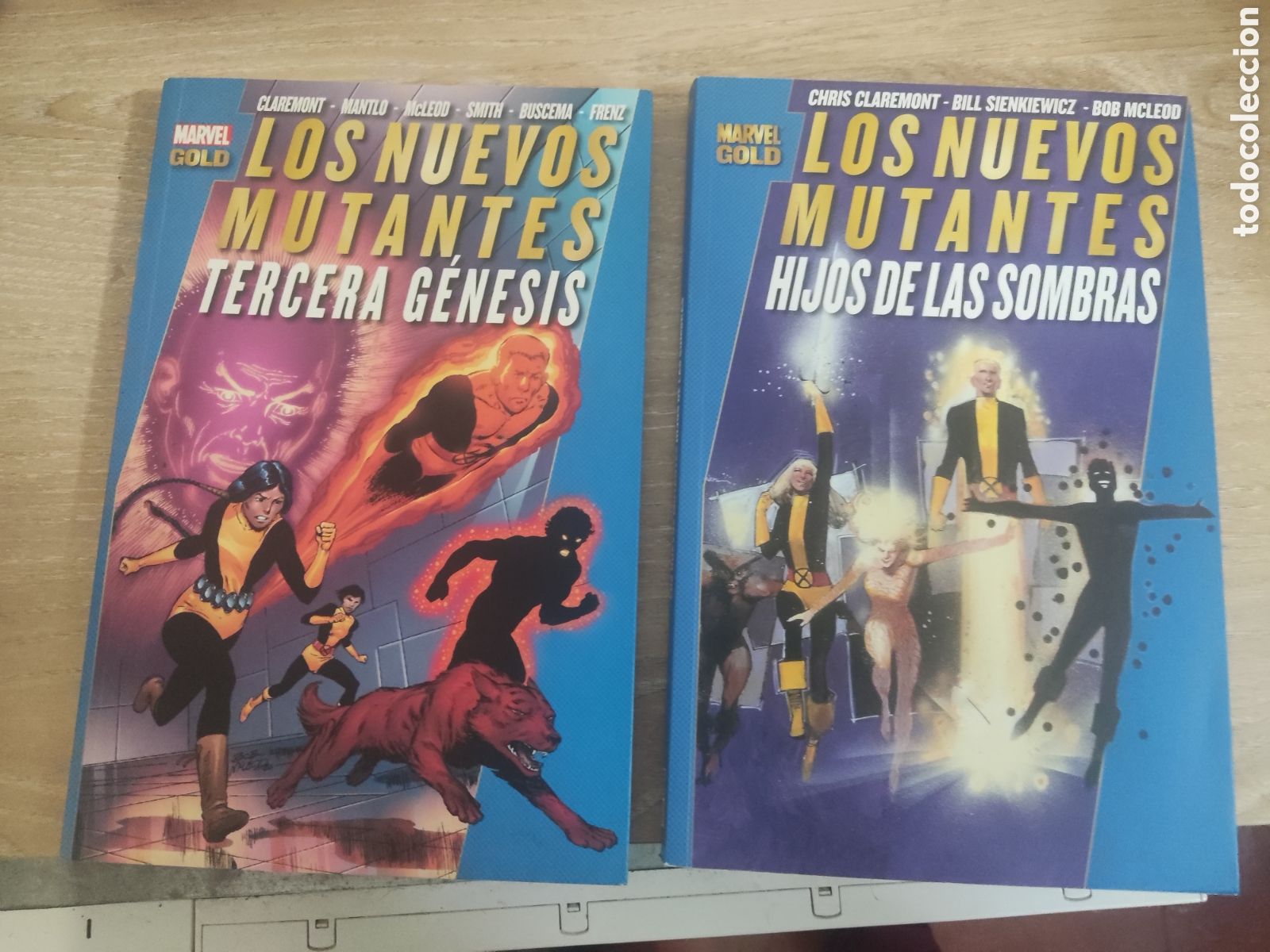 C&oacute;mics: Marvel gold los nuevos mutantes 2 tomos panini - Foto 1