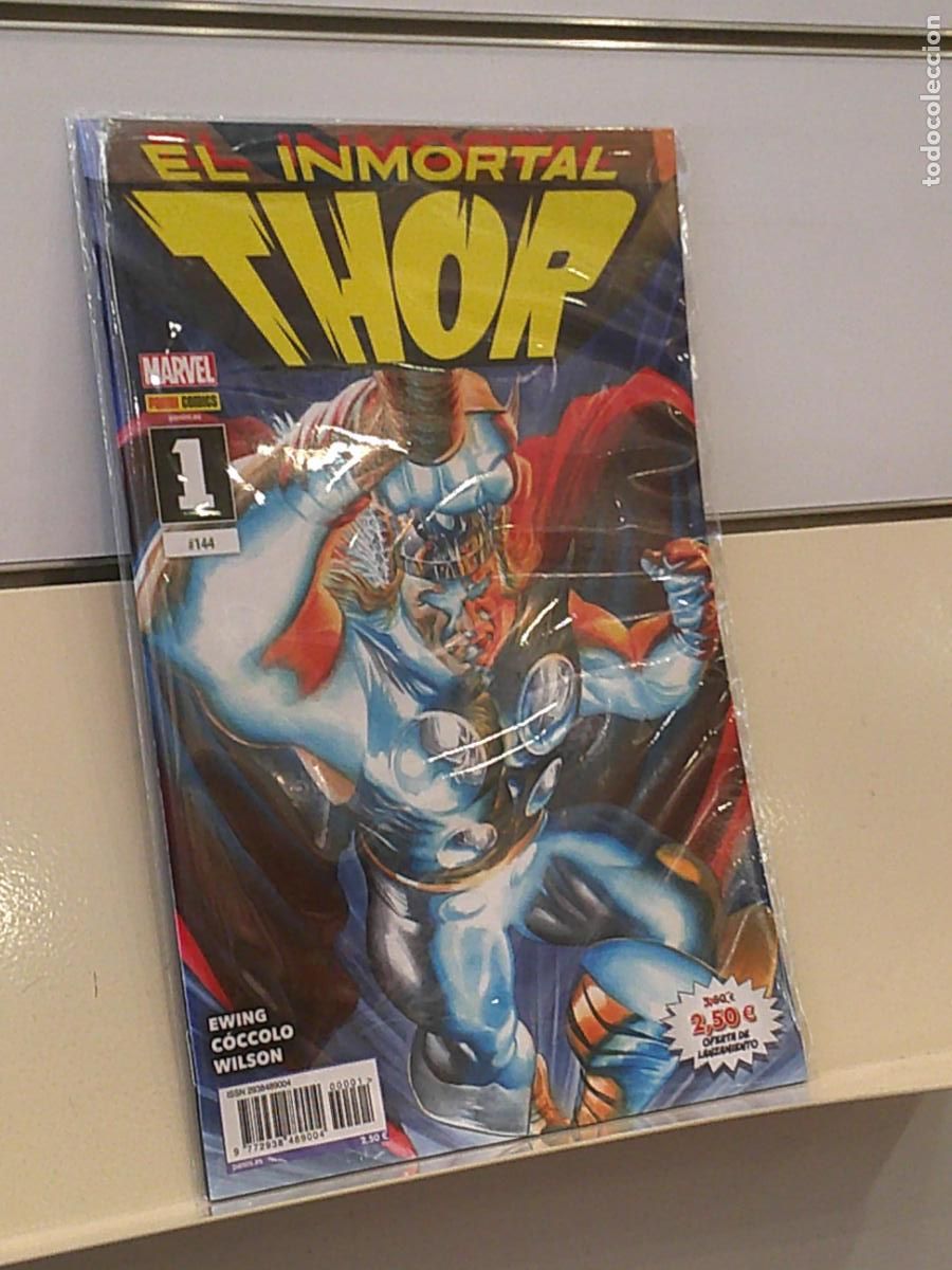 C&oacute;mics: EL INMORTAL THOR N&ordm; 1-144 MARVEL - PANINI - Foto 1