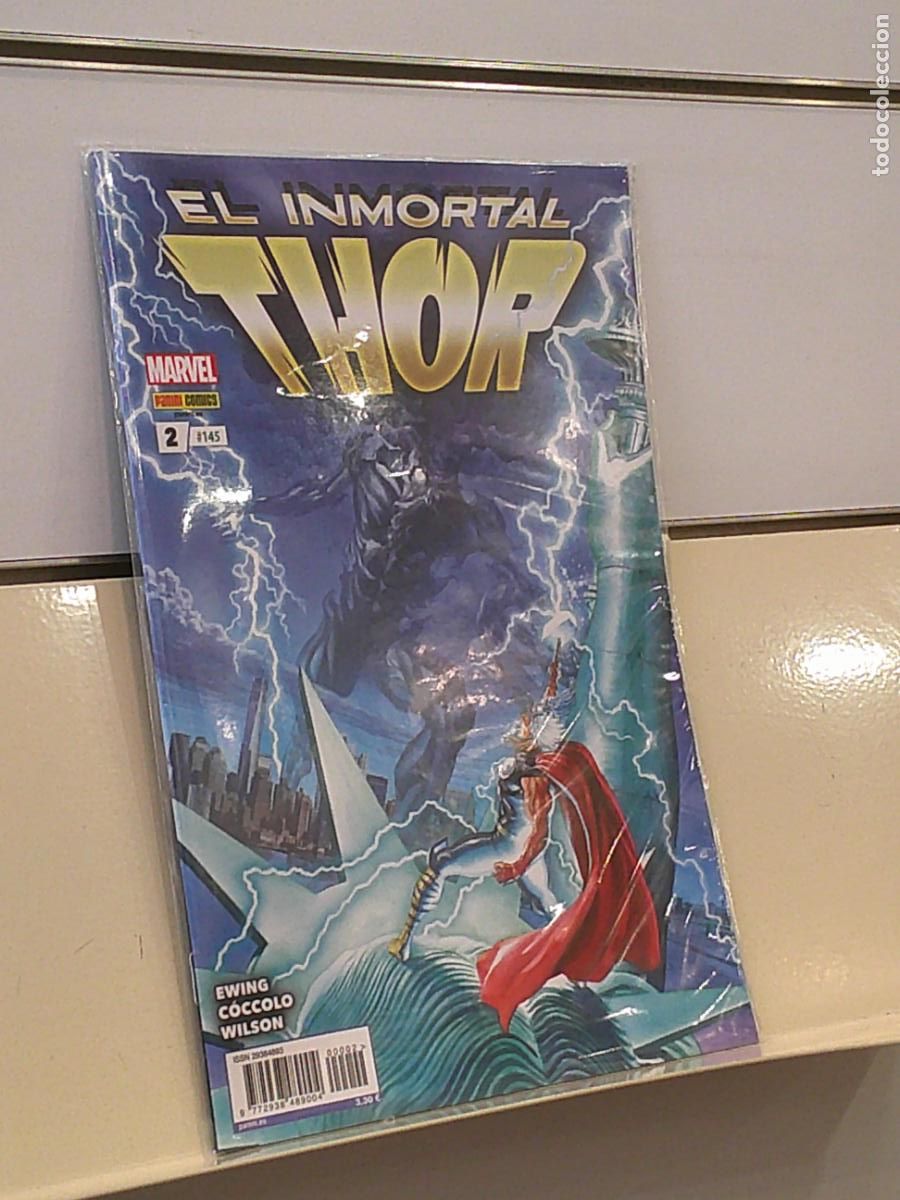 C&oacute;mics: EL INMORTAL THOR N&ordm; 2-145 MARVEL - PANINI - Foto 1