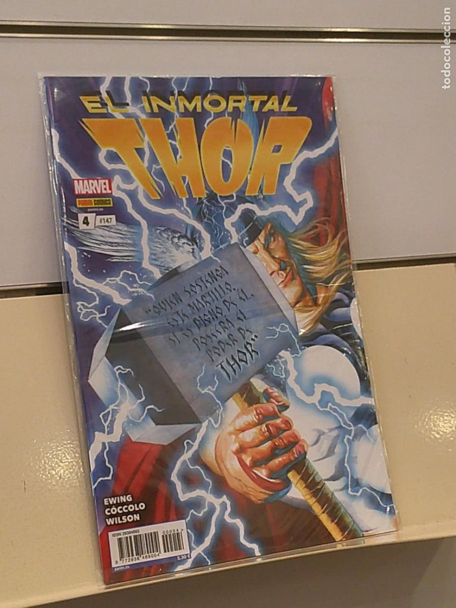 C&oacute;mics: EL INMORTAL THOR N&ordm; 4-147 MARVEL - PANINI - Foto 1
